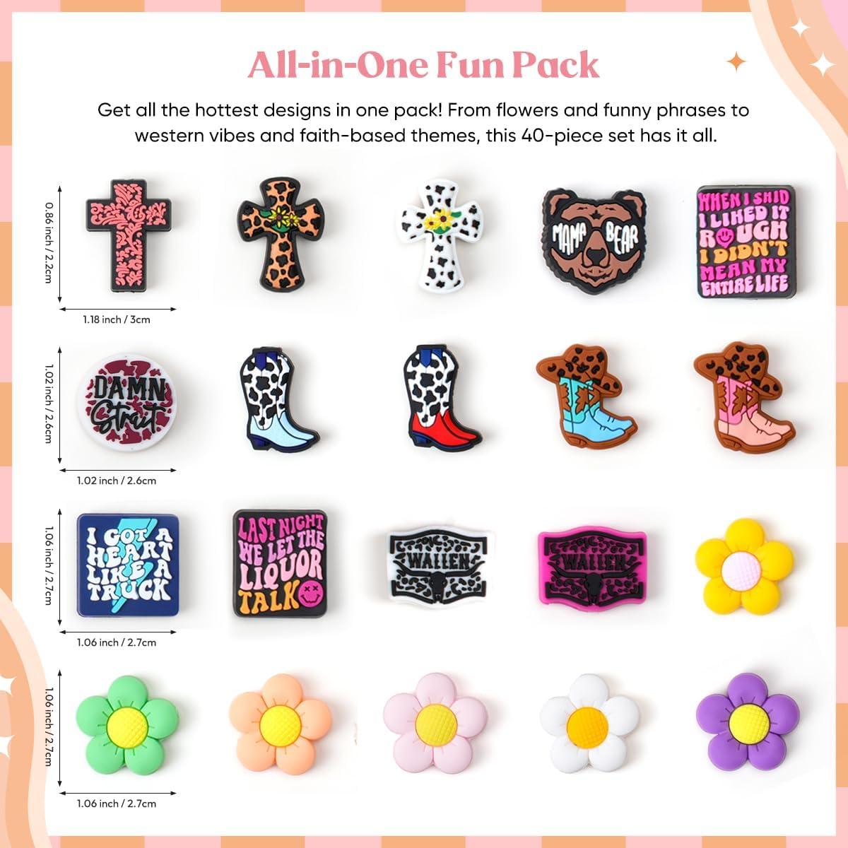 Kaciola 40 Perlas de Silicona para Manualidades DIY Diversas