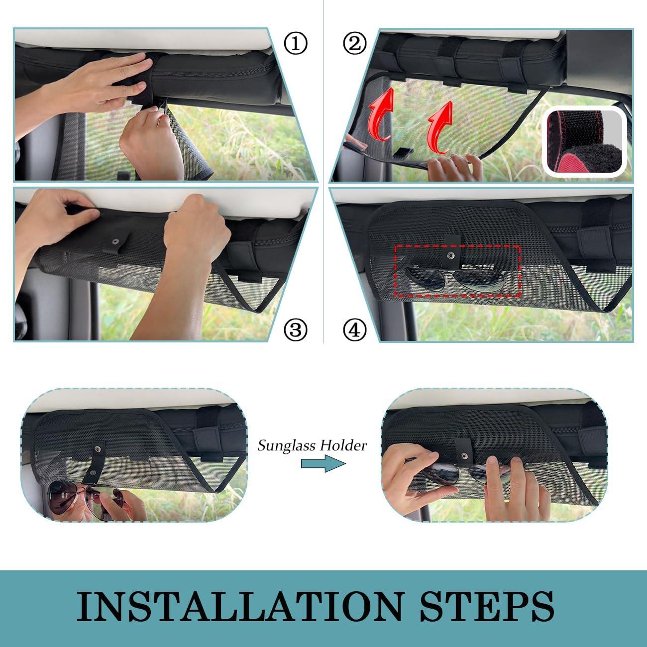 Protector de Ventana Lateral Jeep Wrangler EJDRFN Negro