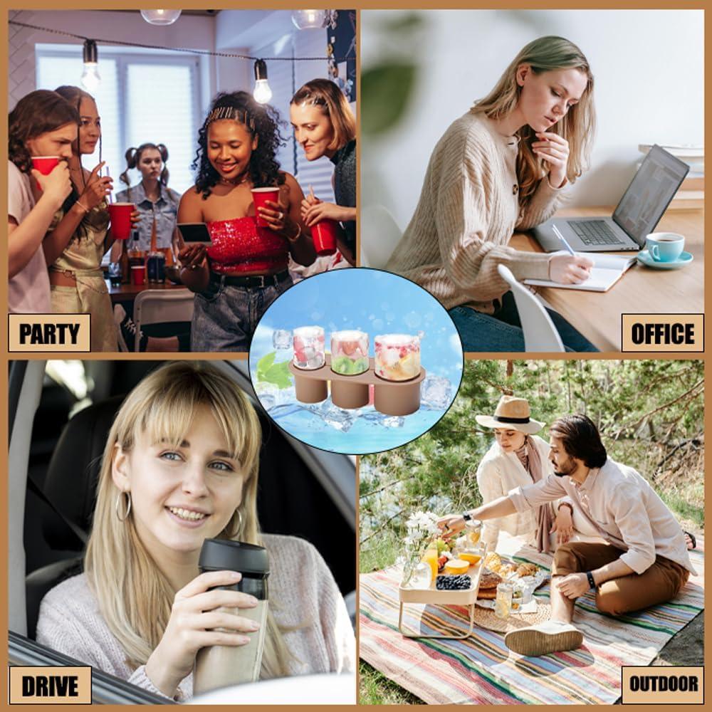 Bandeja de Hielo Stanley 1.2L con Tapa - Molde Cilíndrico