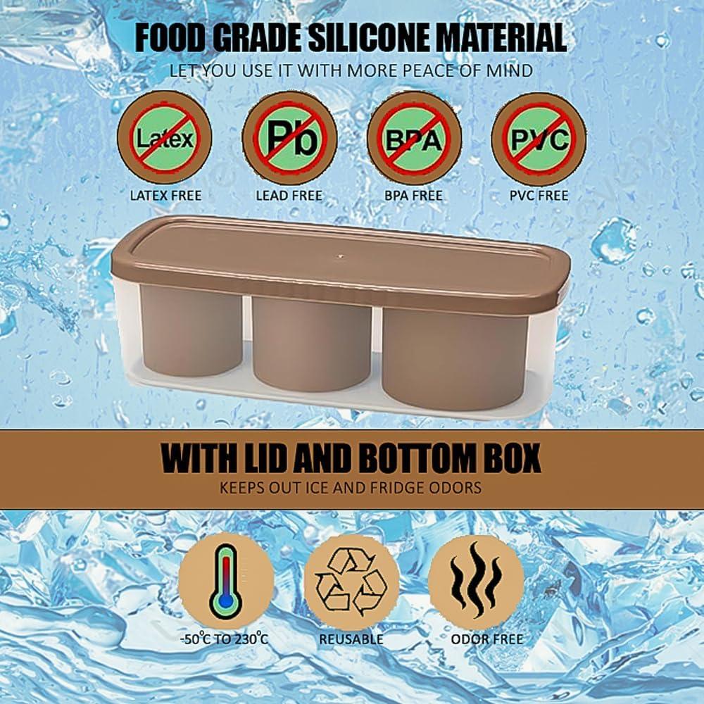 Bandeja de Hielo Stanley 1.2L con Tapa - Molde Cilíndrico