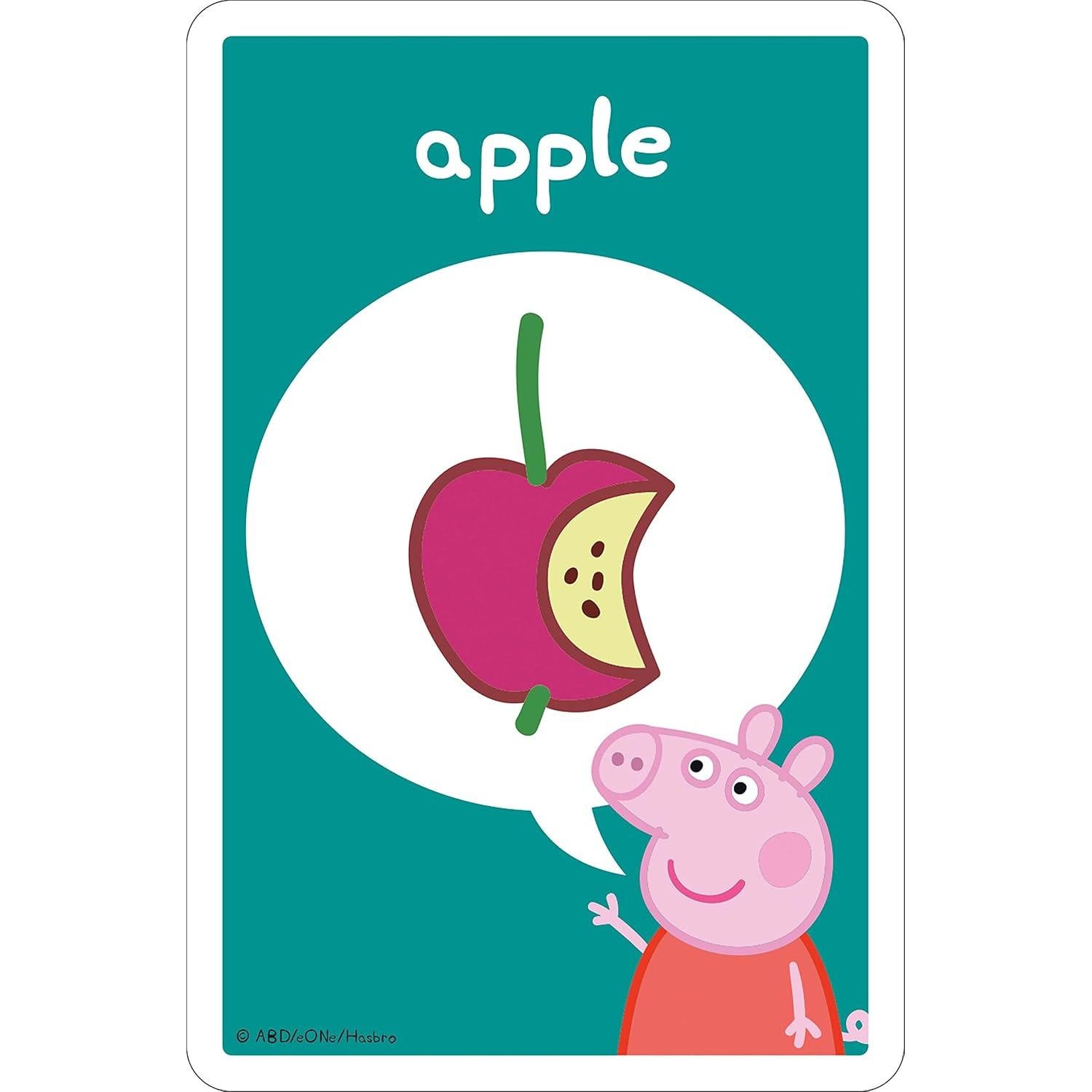 Juego de Tarjetas Flash Ravensburger Peppa Pig - Aprendizaje 4+