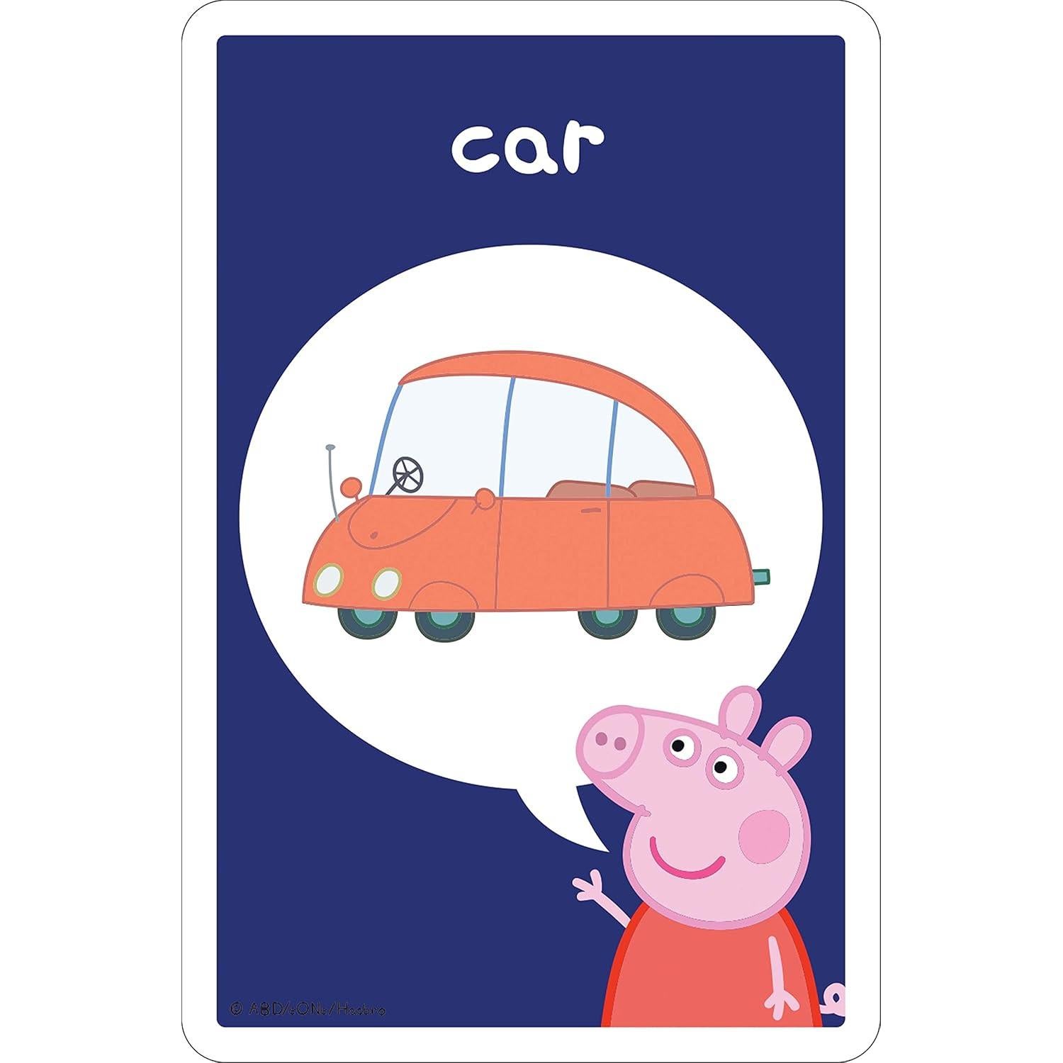 Juego de Tarjetas Flash Ravensburger Peppa Pig - Aprendizaje 4+