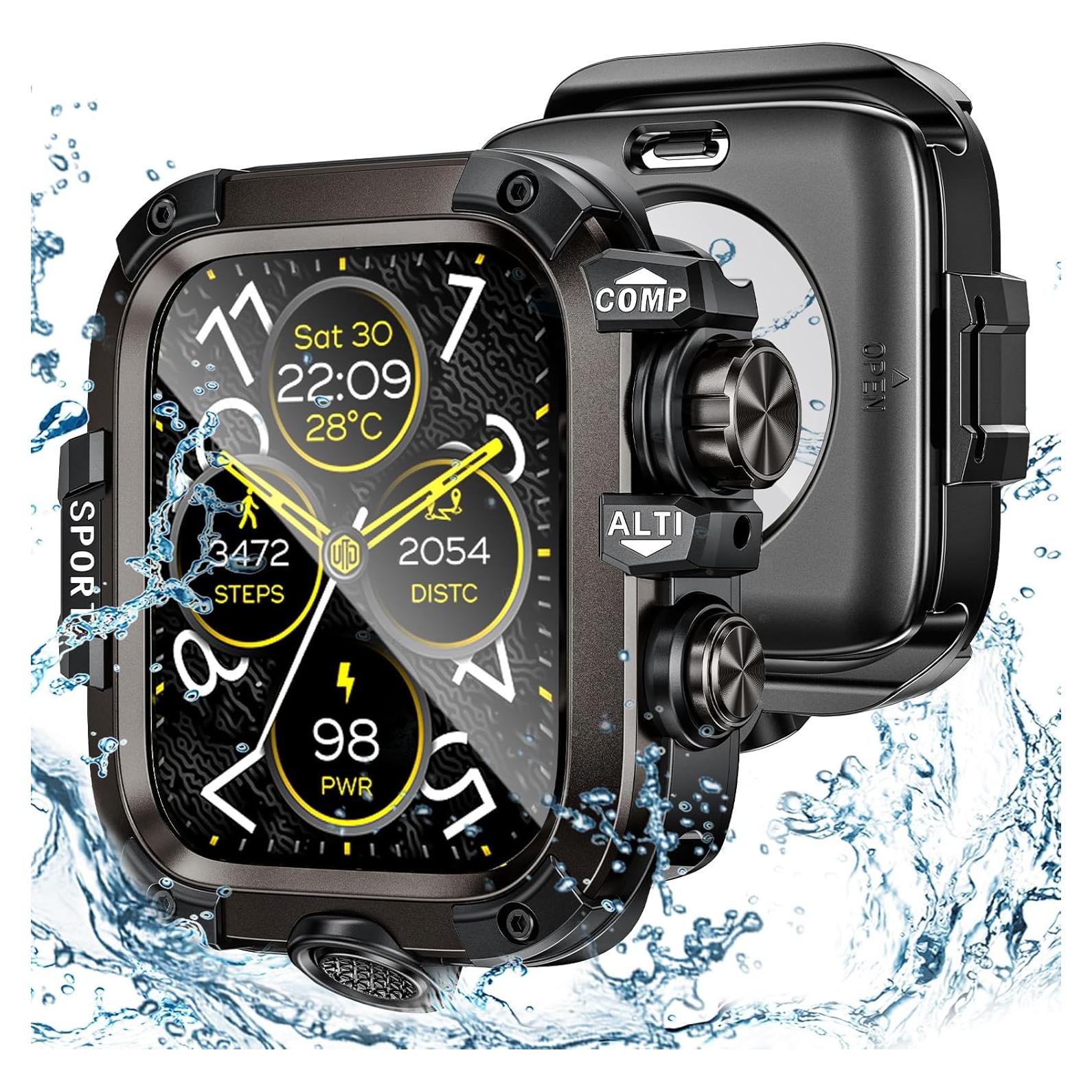 Funda Goton para Apple Watch 44mm Series SE/6/5/4 Impermeable