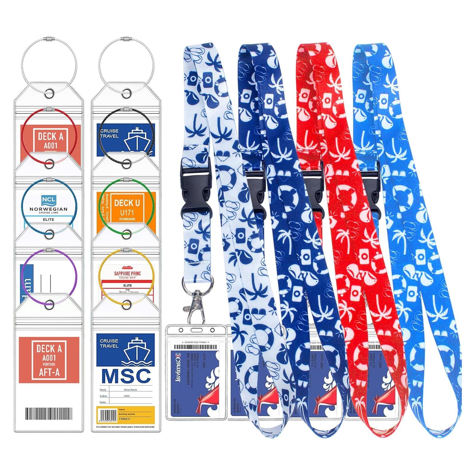 Kit de Soportes de Etiquetas de Equipaje ZHEMEILU 12 Pcs