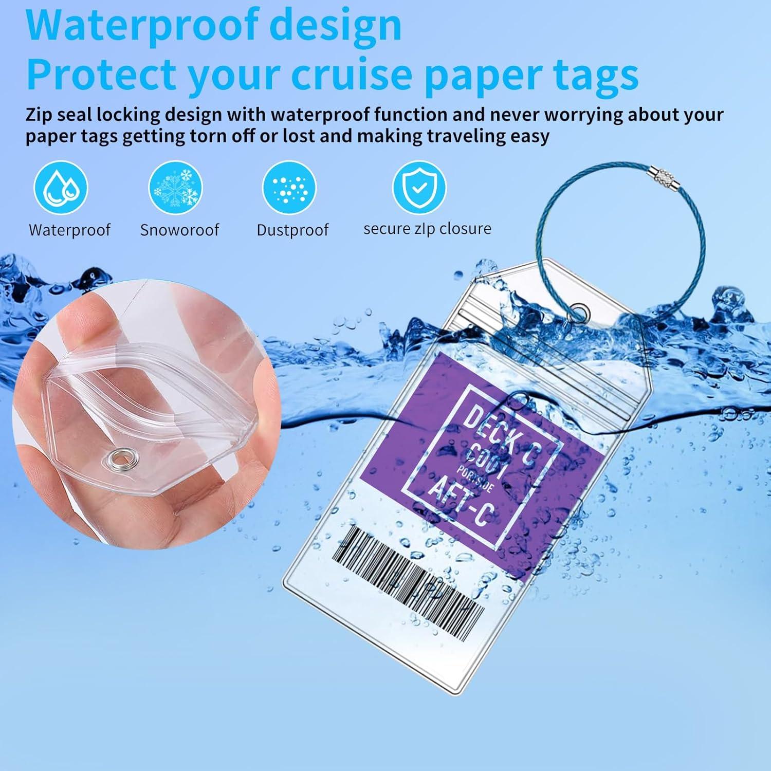 Kit de Soportes de Etiquetas de Equipaje ZHEMEILU 12 Pcs