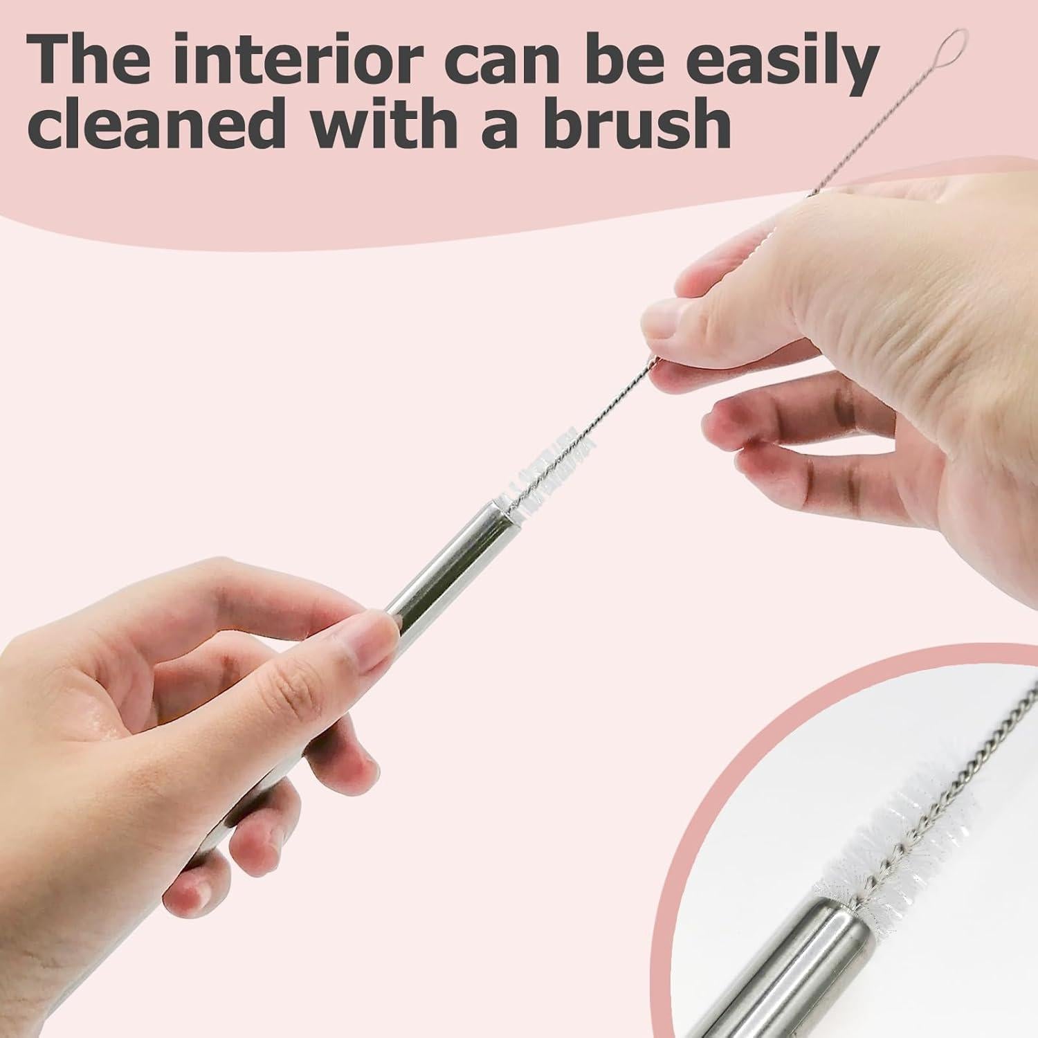 Popotes de Acero Inoxidable Kaitiaki 30oz 40oz Ecológicos