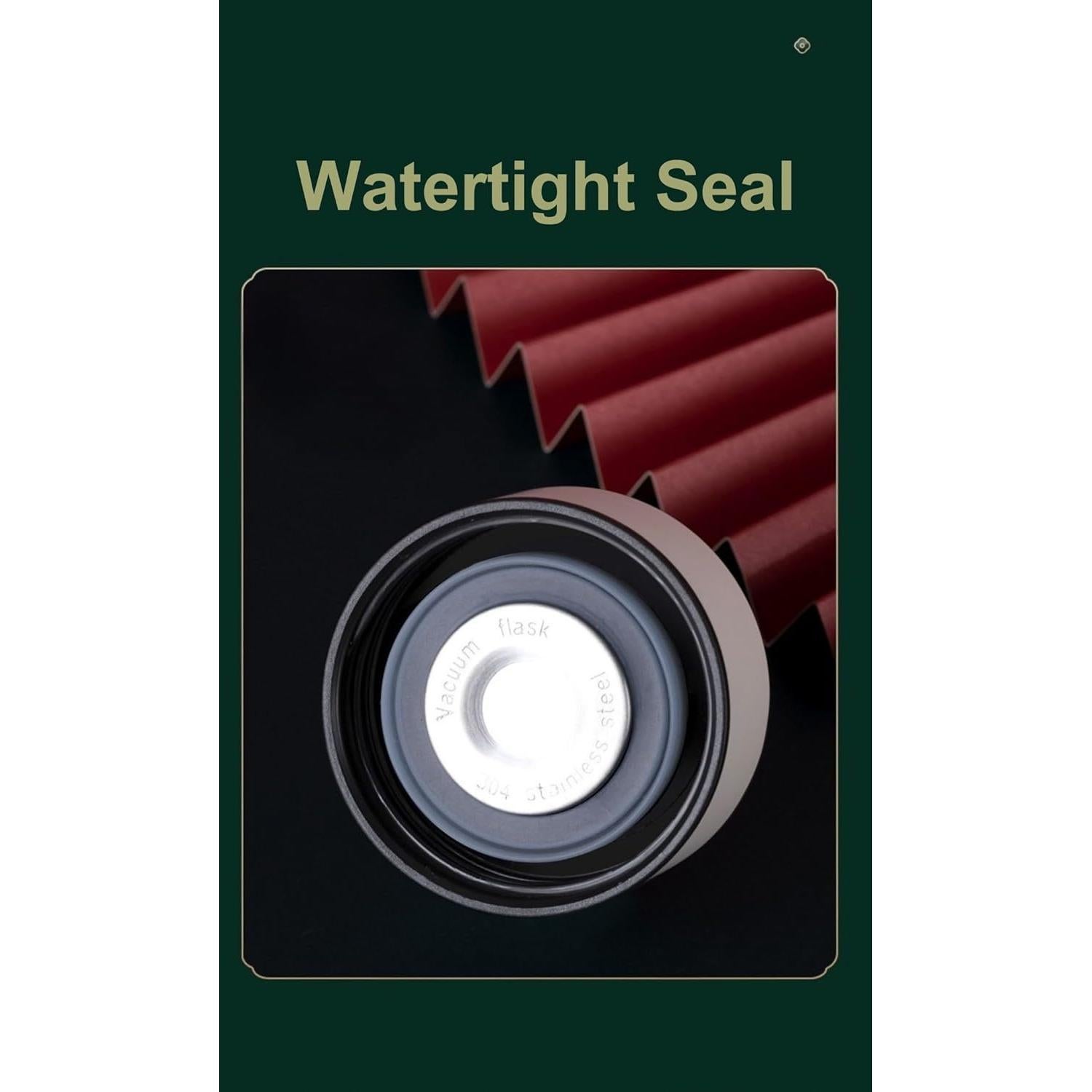 Termo de viaje THY COLLECTIBLES 0.5 L con colador chino negro