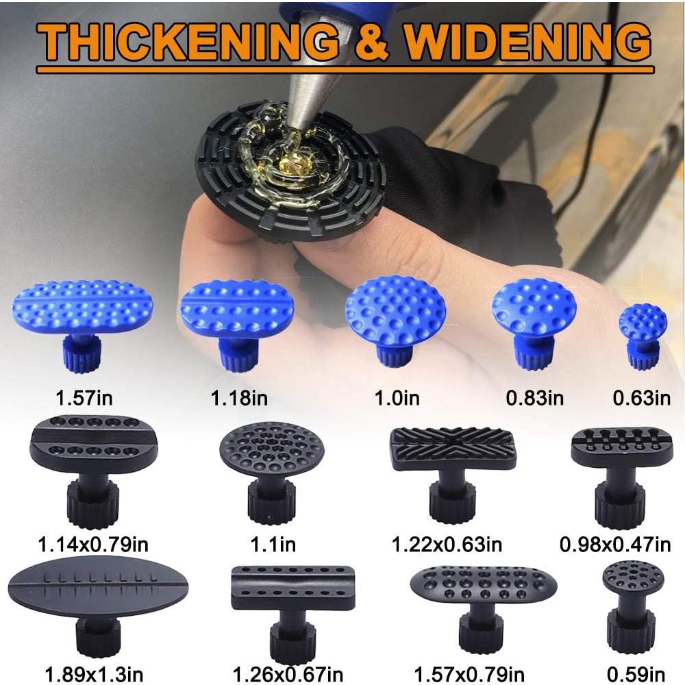 Kit de Reparación de Abolladuras Manelord - Extractor Dorado