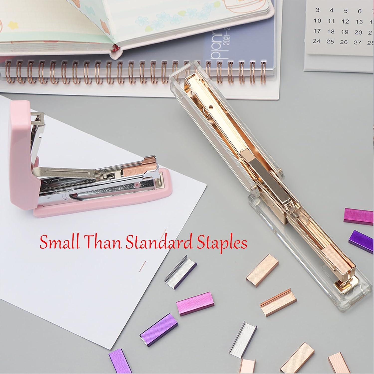 Grampas Coloridas No. 10 NatSumeBasics para Grapadora Mini - 4000 Unidades