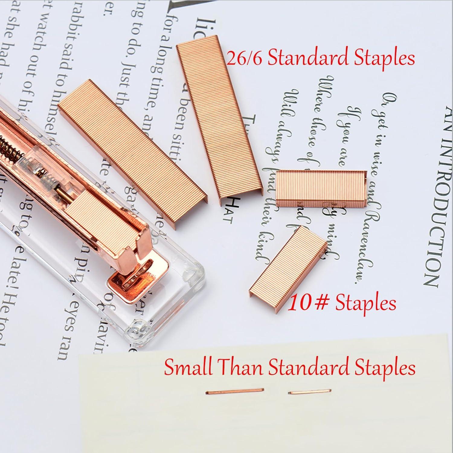 Grampas Coloridas No. 10 NatSumeBasics para Grapadora Mini - 4000 Unidades