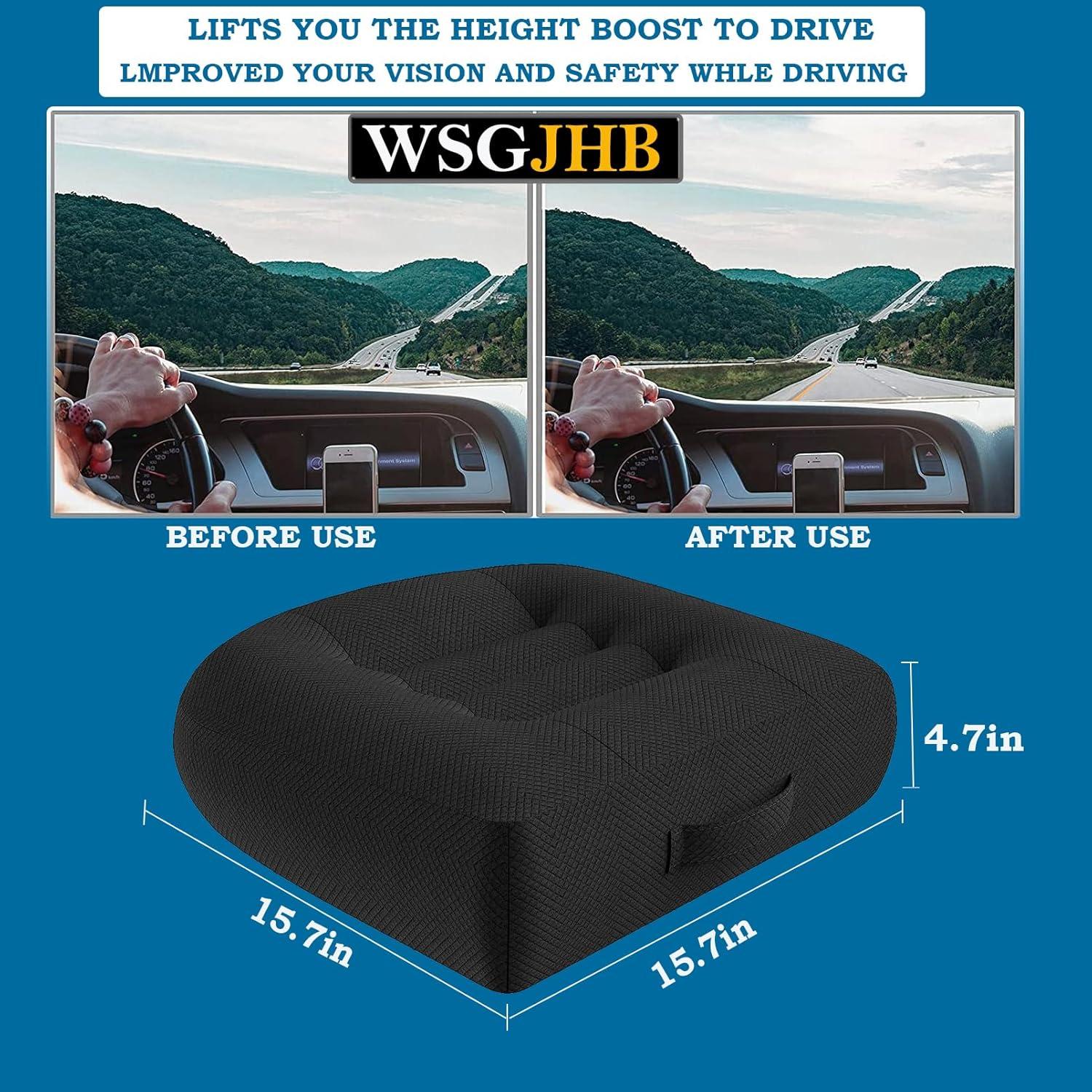 Cojín Elevador WSGJHB para Asiento de Coche y Oficina 40x40cm