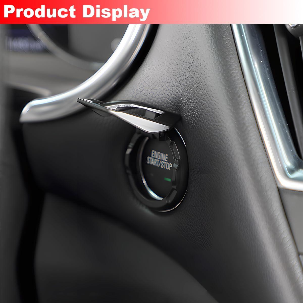 Cubierta de Botón de Inicio/Parada Mandark - Aleación de Zinc Negro