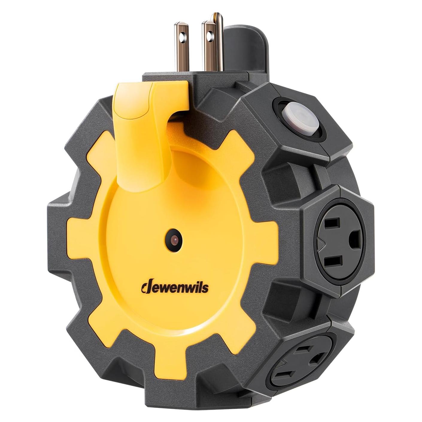 Hub de Energía DEWENWILS 6 Salidas para Exteriores 15A