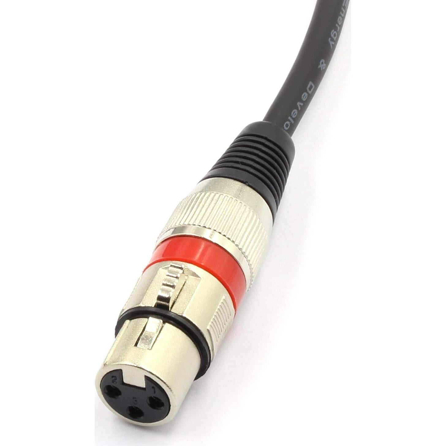 Cable Divisor XLR SiYear 50cm - Femenino a Doble Masculino