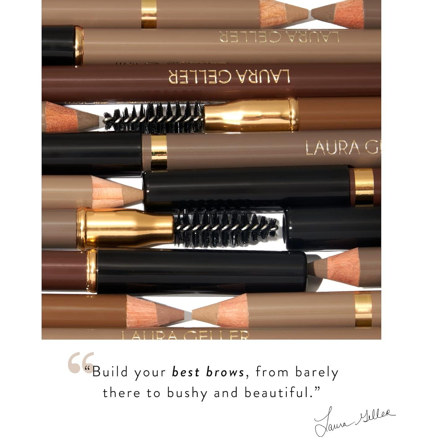 Lápiz de Cejas Laura Geller Rubio + Cepillo Spoolie 32g
