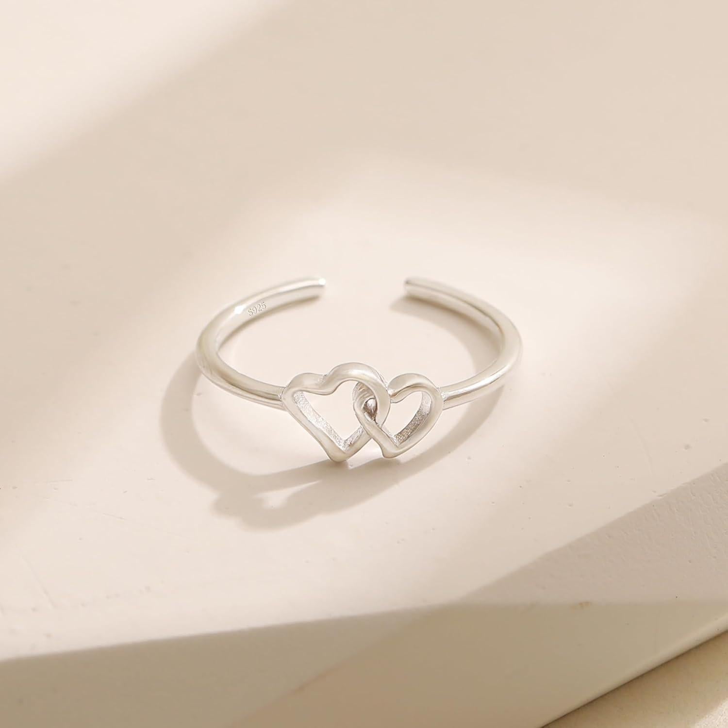 Anillo de dedo del pie ajustable Plata Esterlina 925 AIBELOPY