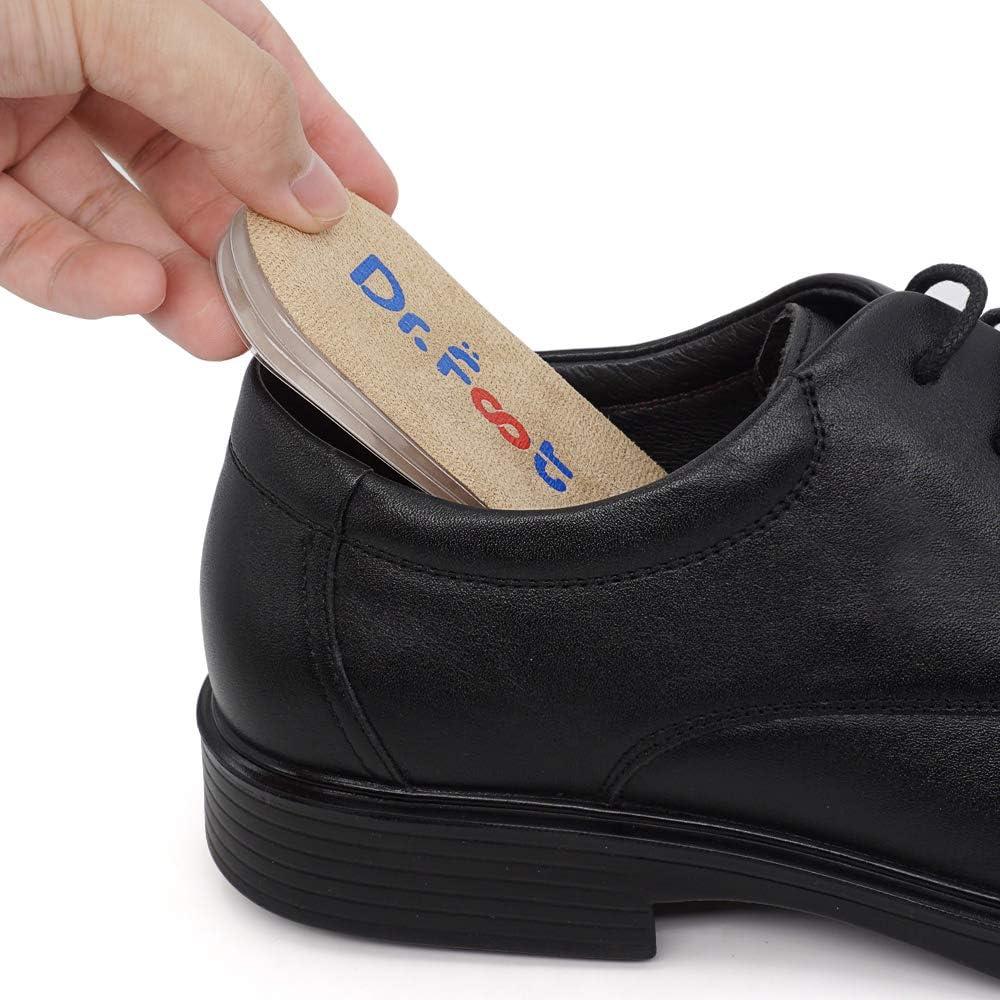 Inserts Elevadores de Talón Ajustables Dr.Foot 2 Capas Beige