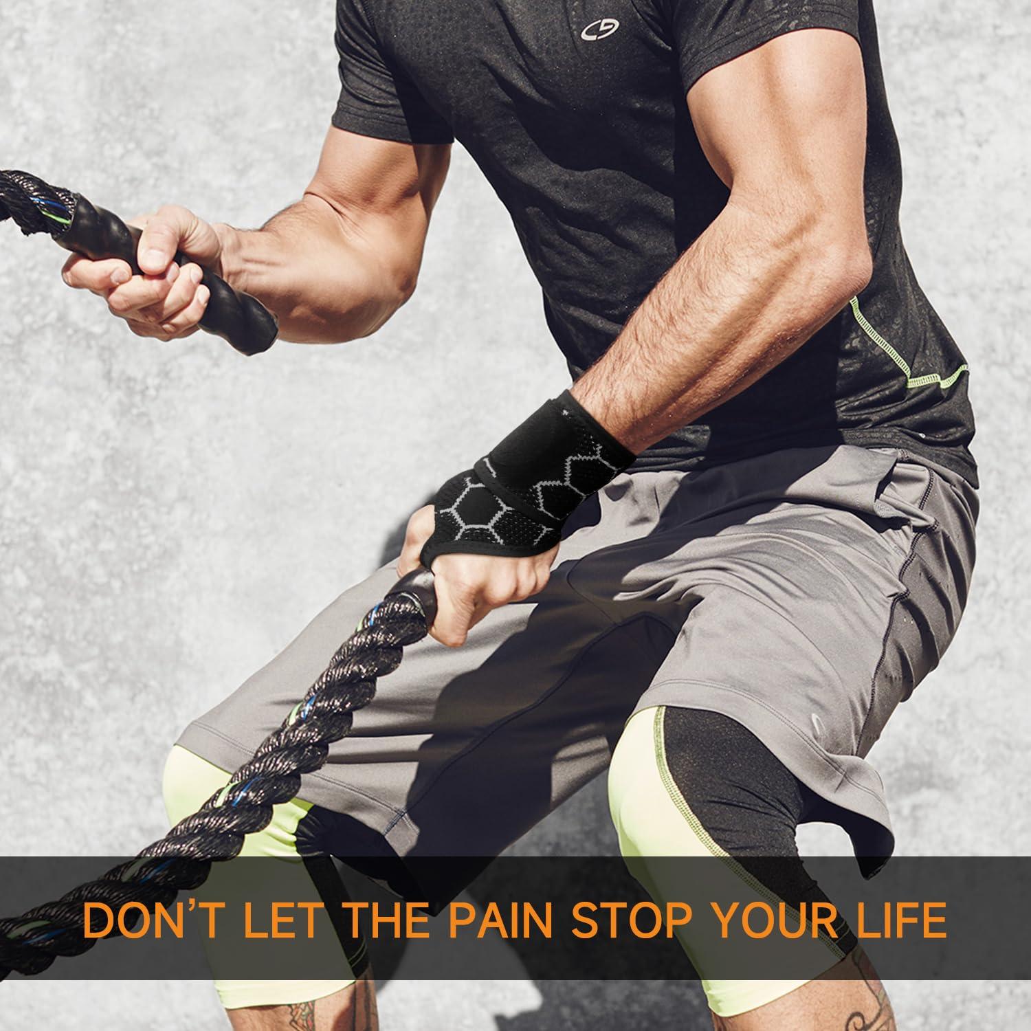 Faja de Muñeca Domaste - Soporte Ajustable para Alivio del Dolor