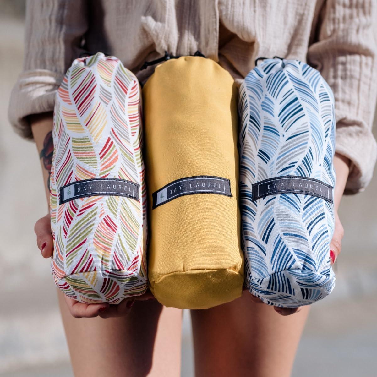 Toalla de Playa Turca BAY LAUREL 99x180 cm Rápido Secado Libre de Arena