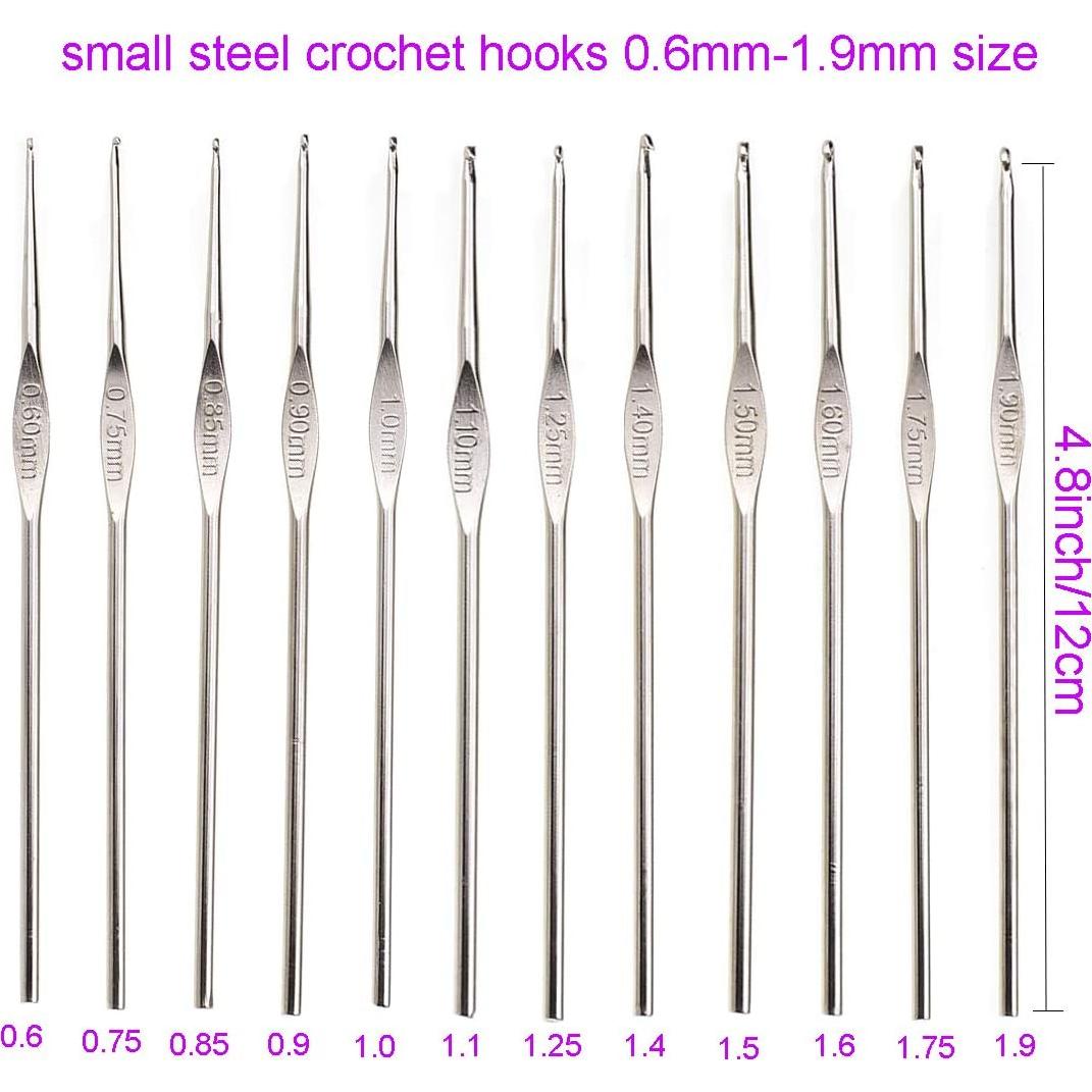 Juego de Ganchillos KOKNIT con Estuche y Accesorios - 12 Piezas