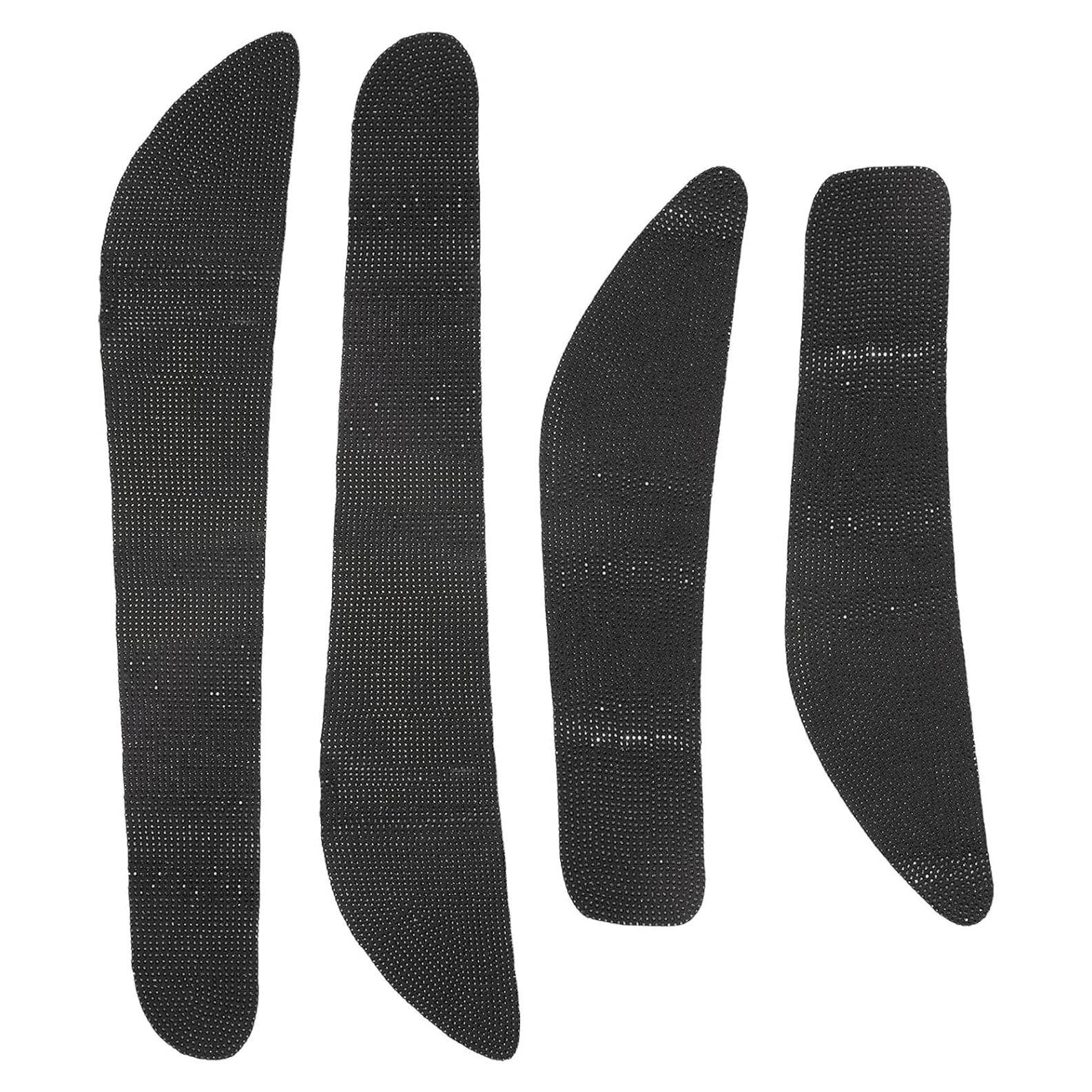 4 Almohadillas Antigolpes para Puertas de Auto Unifizz - Negro