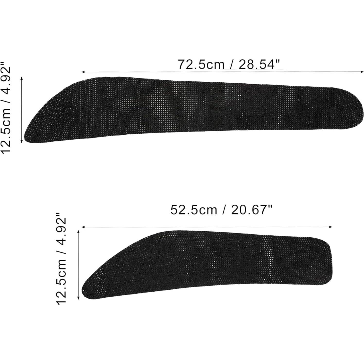 4 Almohadillas Antigolpes para Puertas de Auto Unifizz - Negro
