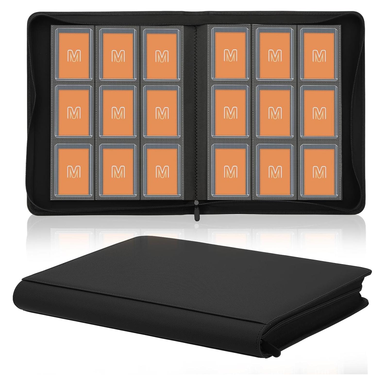 Carpeta Toploader MOSLA para 288 cartas, 9 bolsillos, 39x33cm