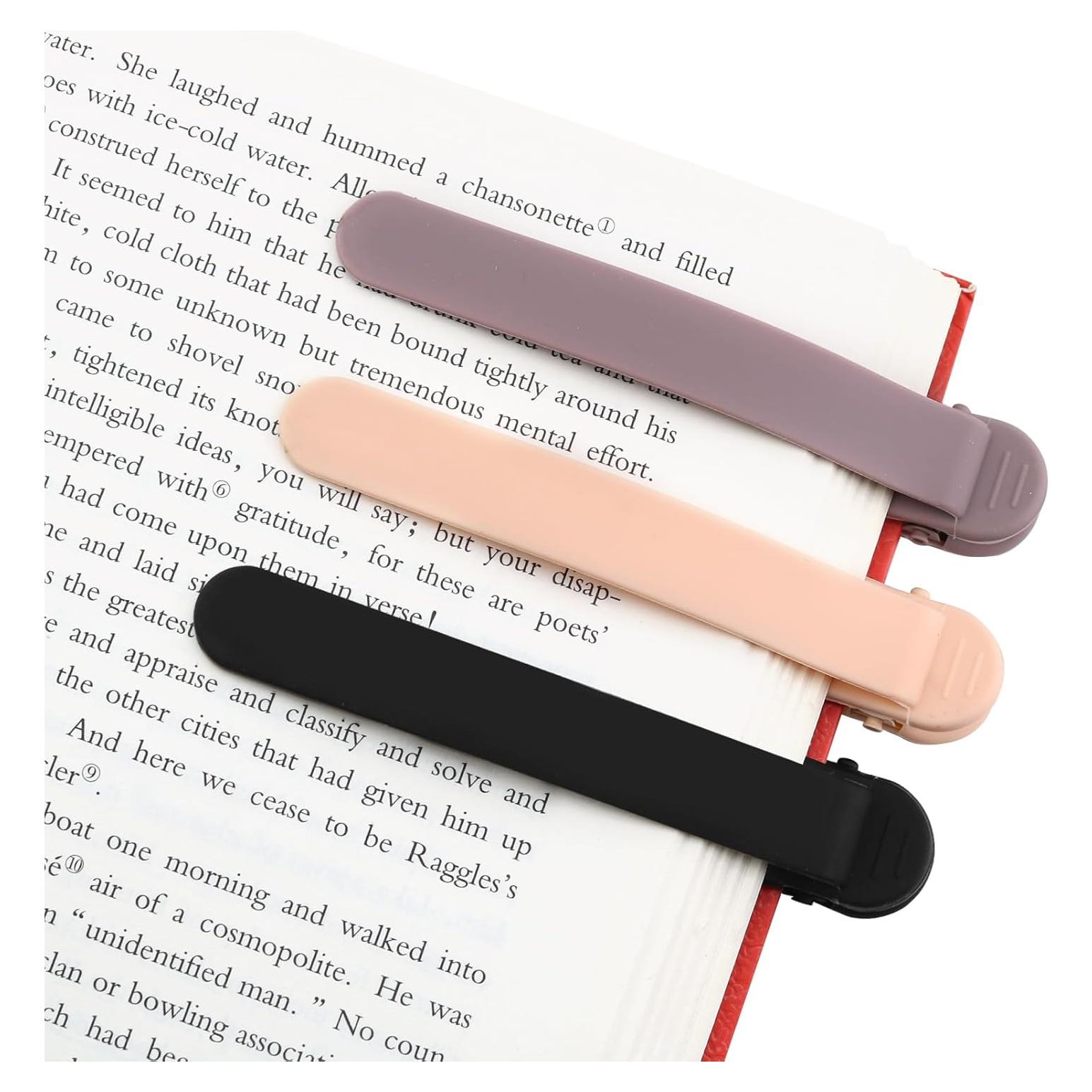 Marcadores Automáticos de Silicona SMUK - 3 Piezas para Lectura