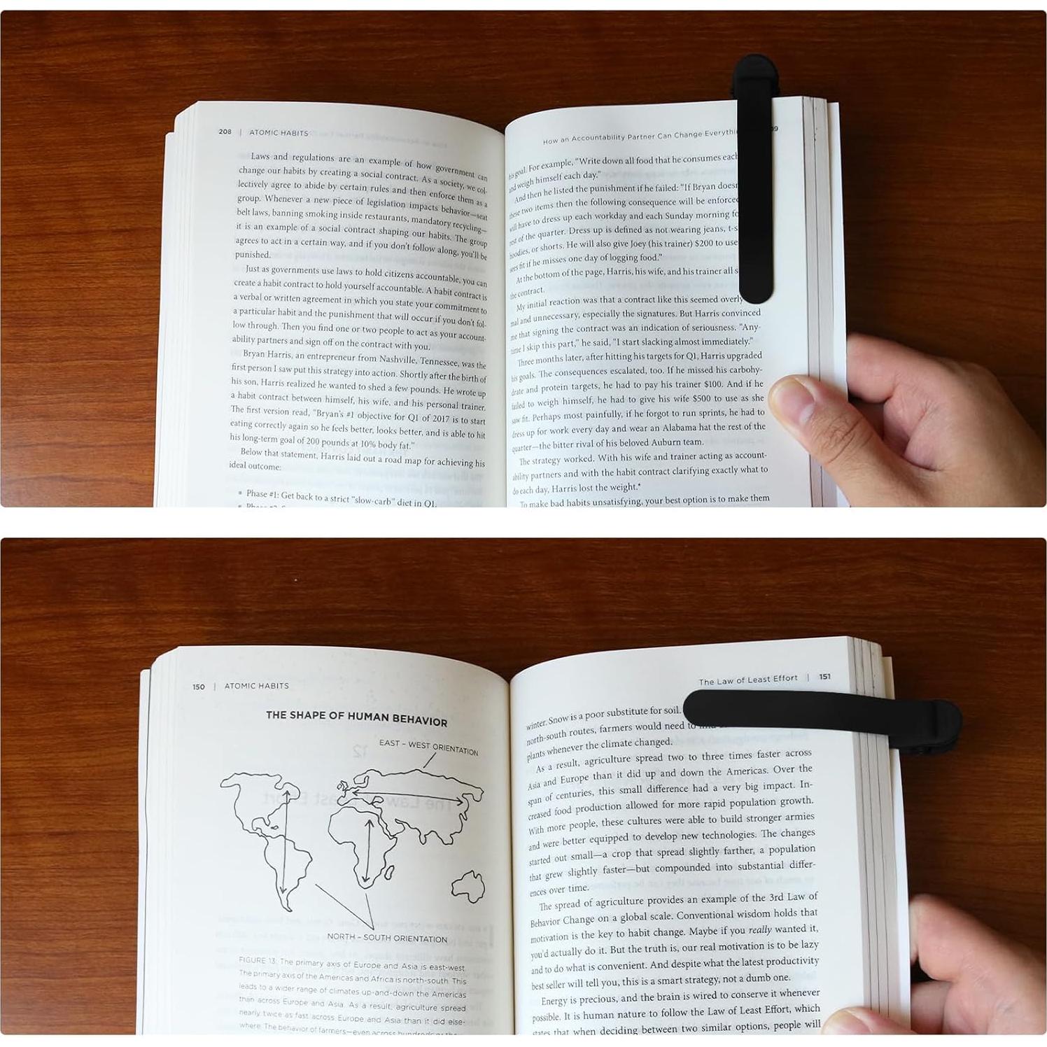 Marcadores Automáticos de Silicona SMUK - 3 Piezas para Lectura