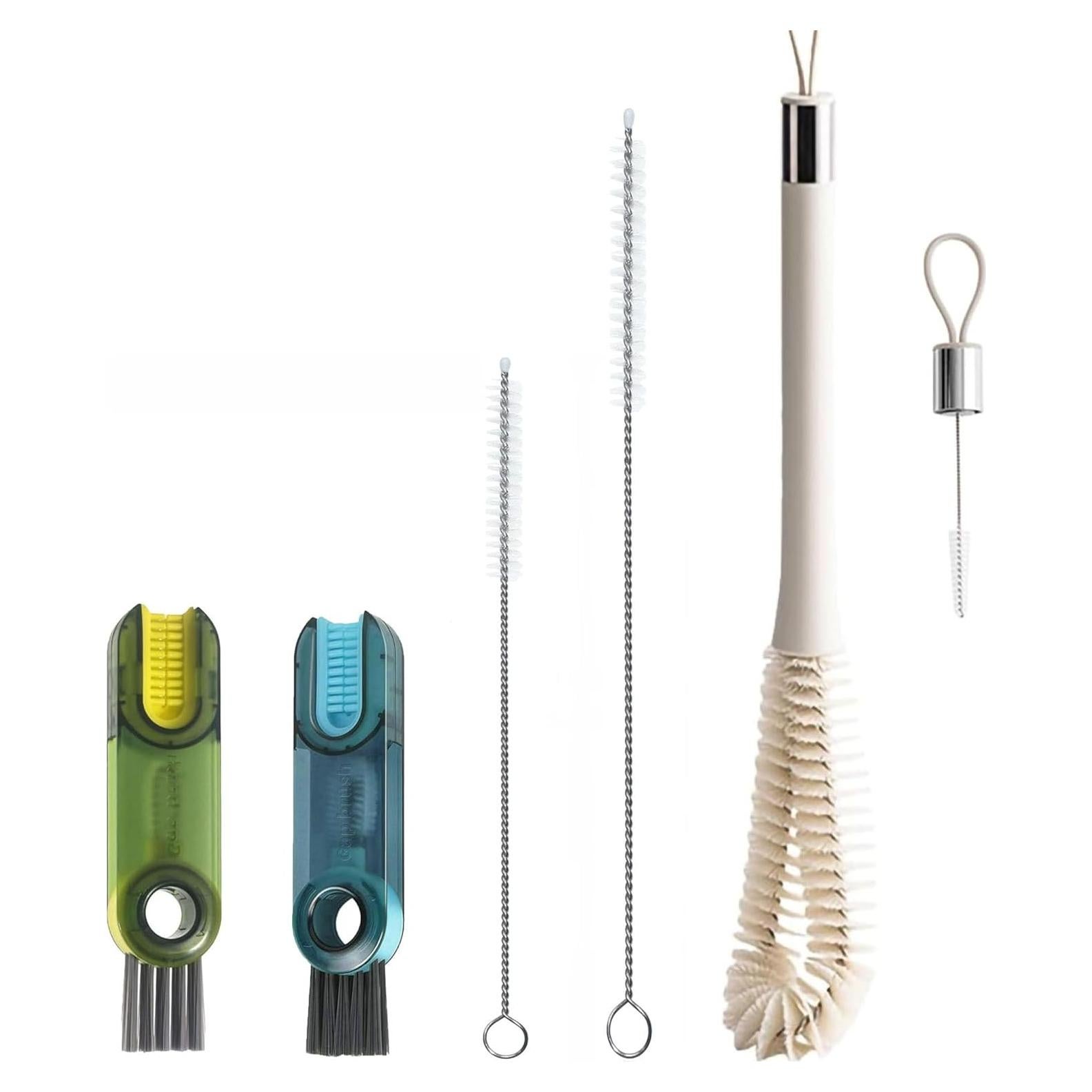 Kit de limpieza 5 piezas QINGLITION para botellas y tazas