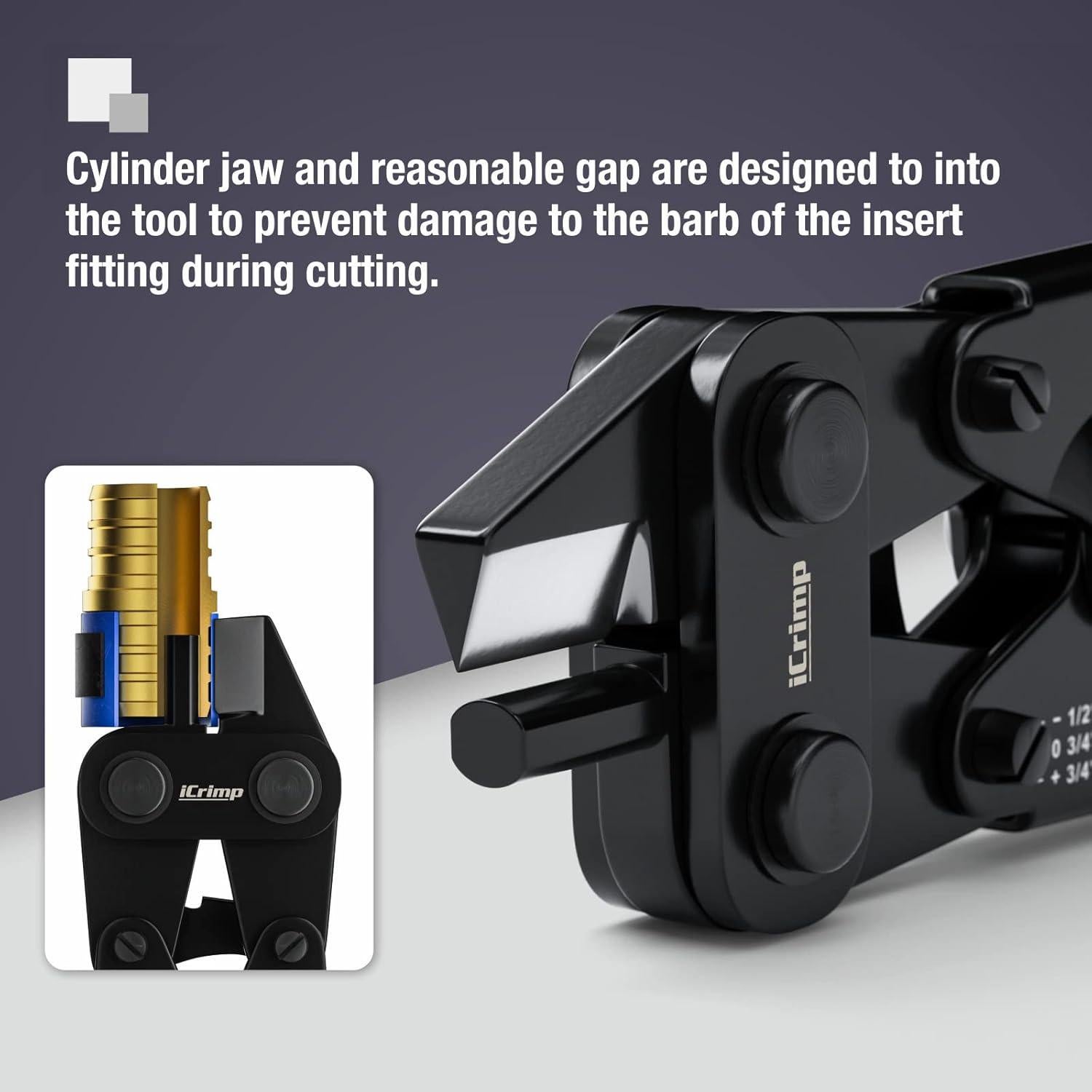 Herramienta de Eliminación de Anillos de Cobre IWISS 1,27-2,54 cm