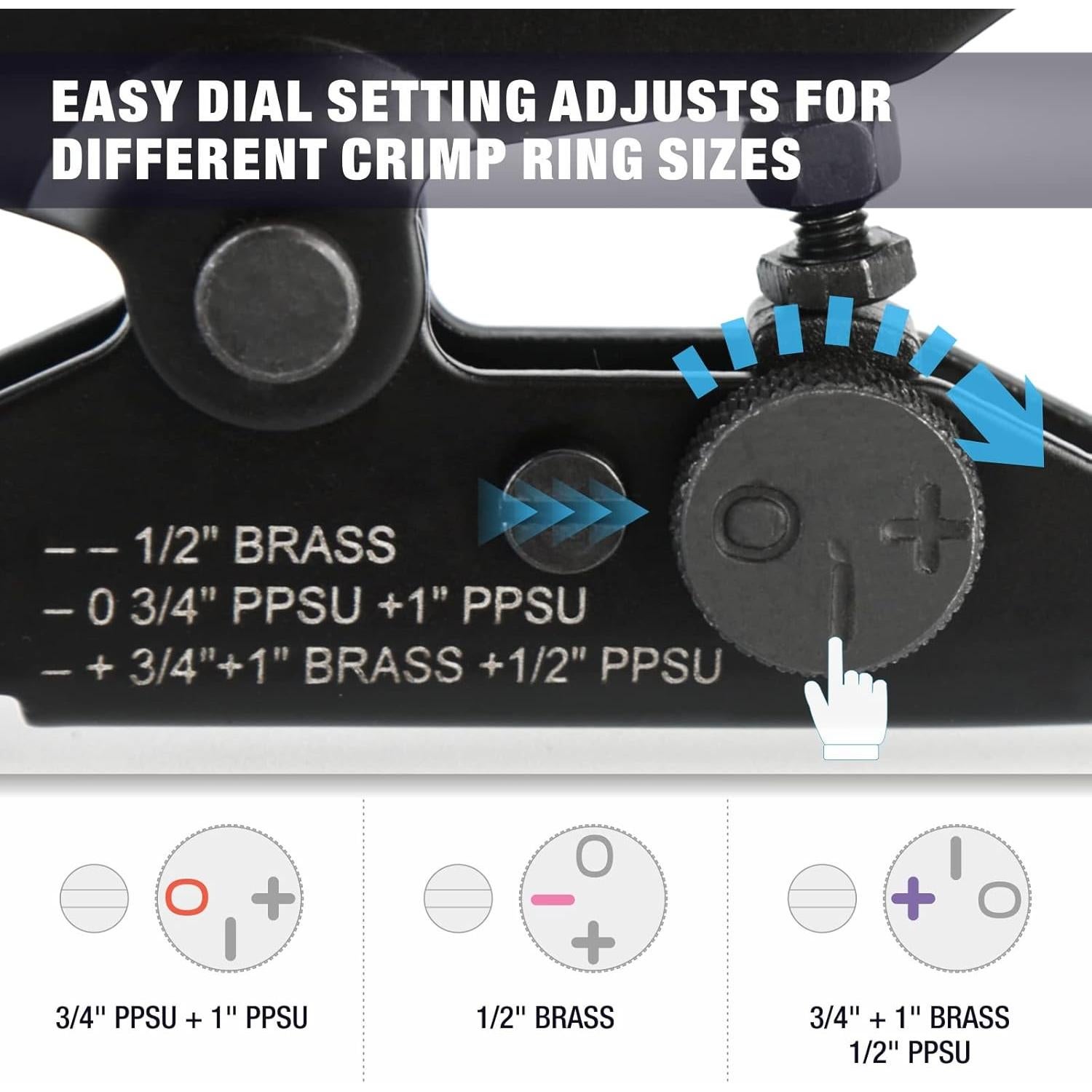 Herramienta de Eliminación de Anillos de Cobre IWISS 1,27-2,54 cm