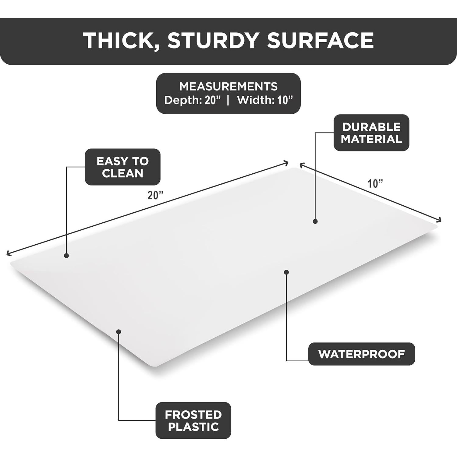 Funda de Plástico Duro HOLDN' STORAGE para Estante Extraíble 50.8x25.4 cm
