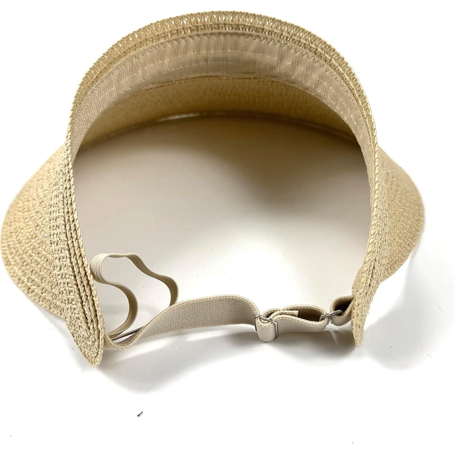 Gorra de Visera Solar Plegable para Mujeres - Protección UV