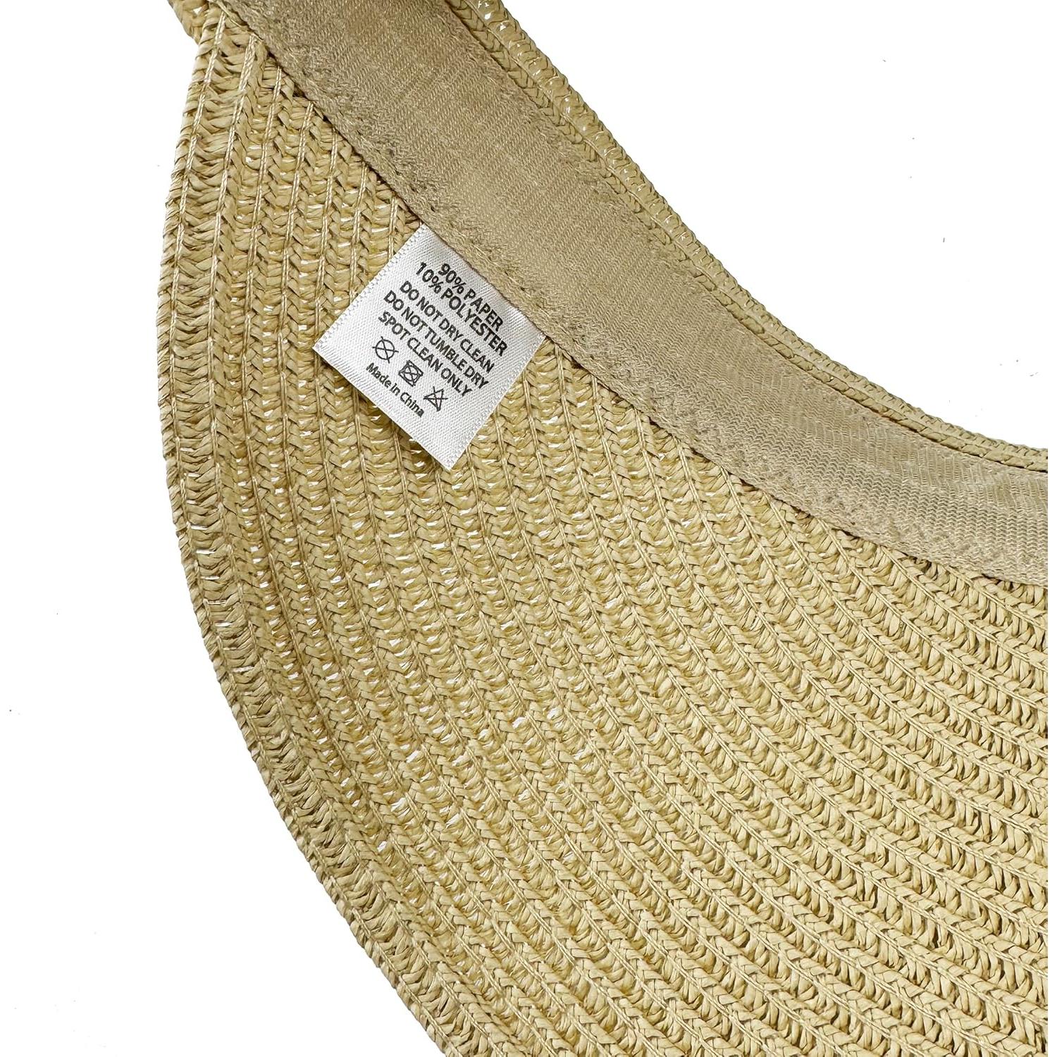 Gorra de Visera Solar Plegable para Mujeres - Protección UV