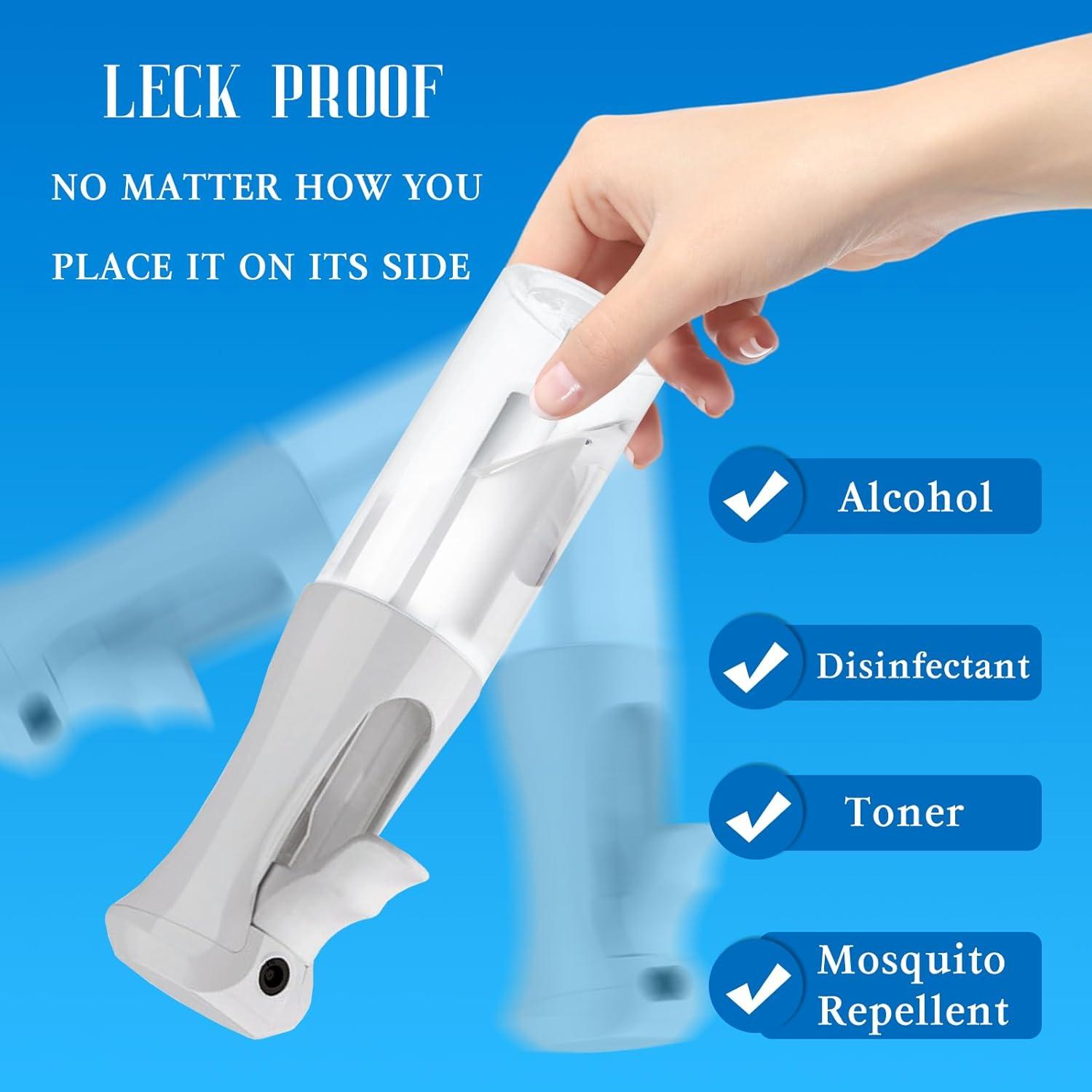 Eslcorri 2 Botellas Spray Continuo 200ml para Cabello y Belleza