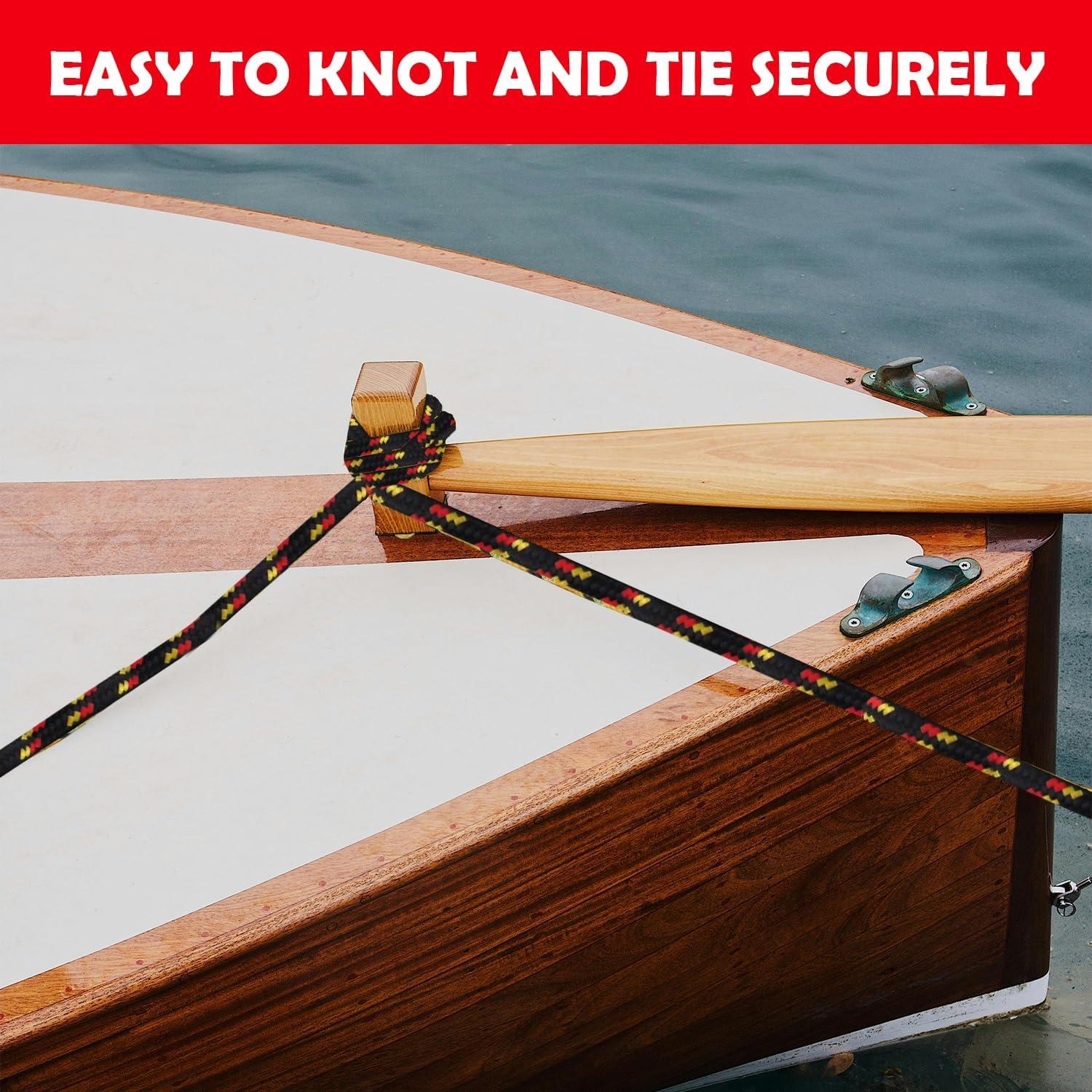 Cuerda trenzada de polipropileno D-Unique Tools 3/8" x 30.48m