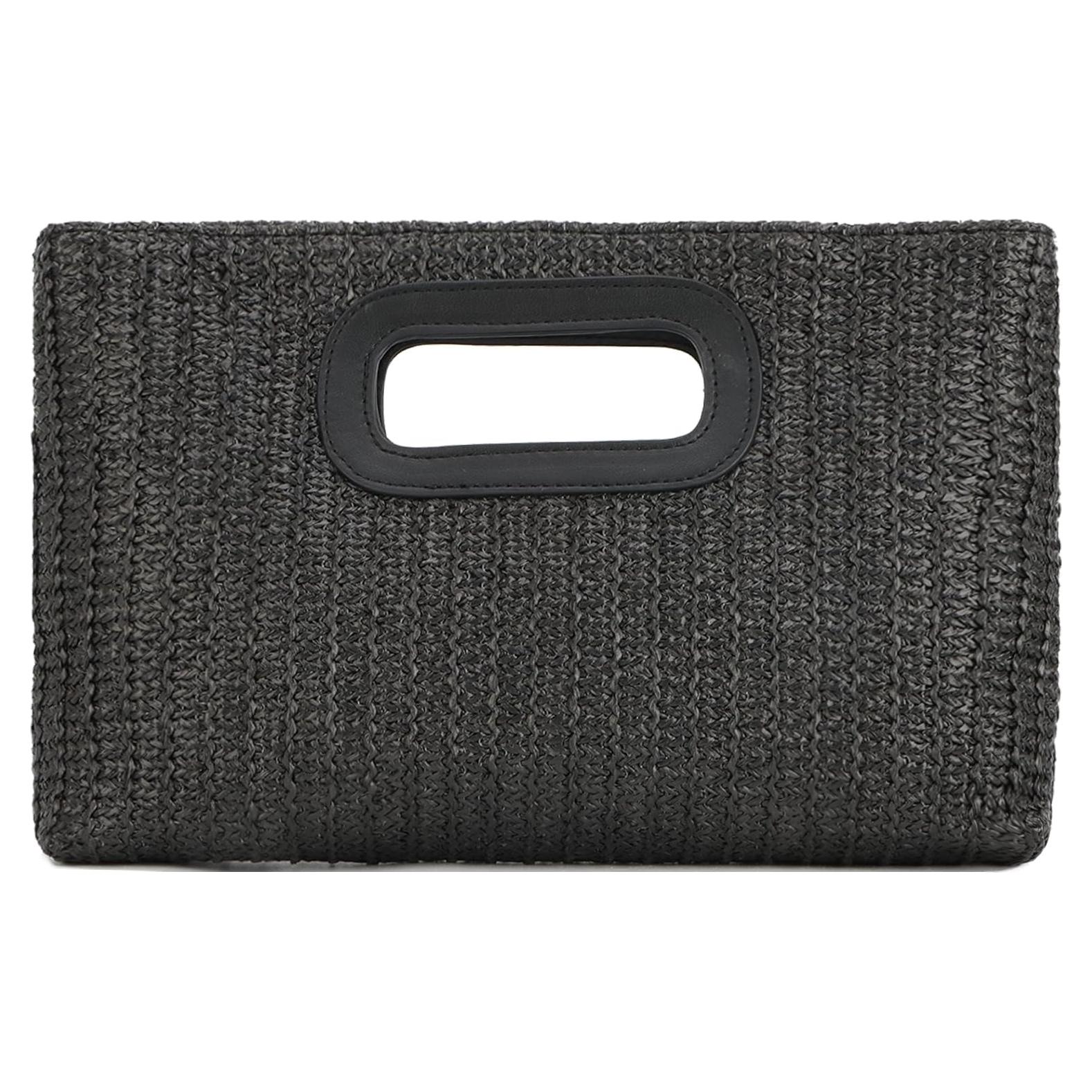 Bolso de Paja Fecialy para Mujeres - Tote Playa 30x14x47cm