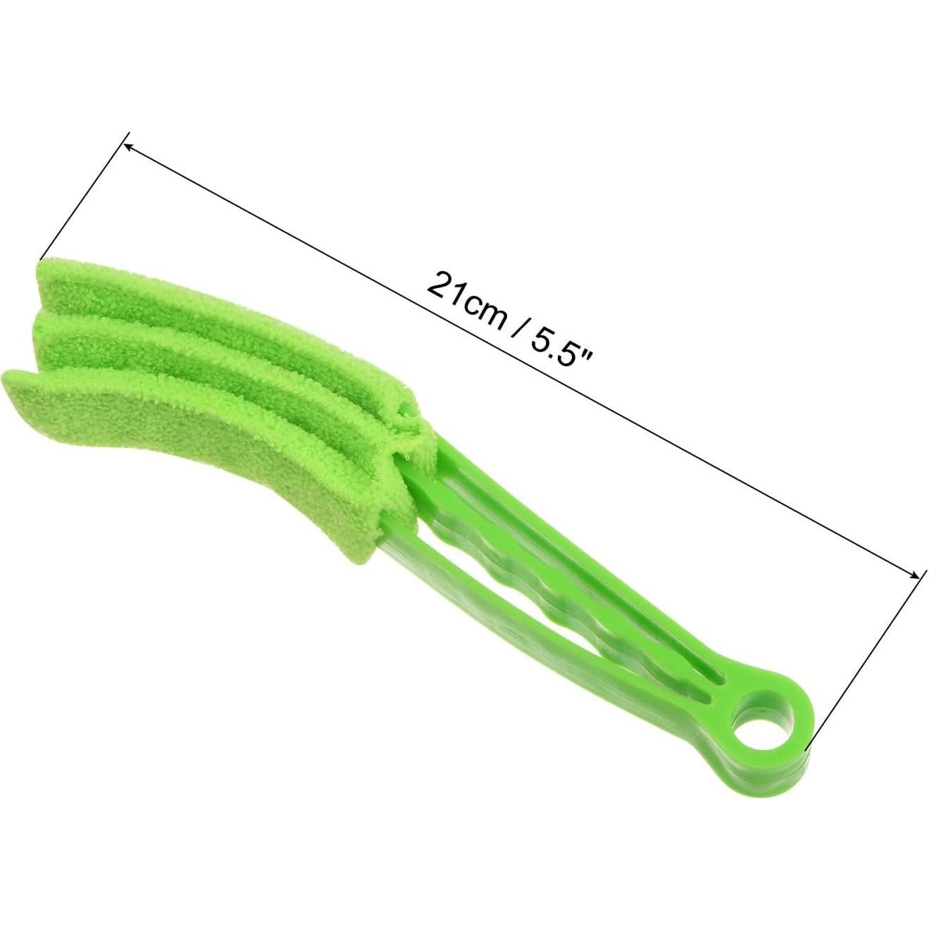 Limpiador de Persianas PATIKIL Verde 2 Pcs 21cm Eficiente