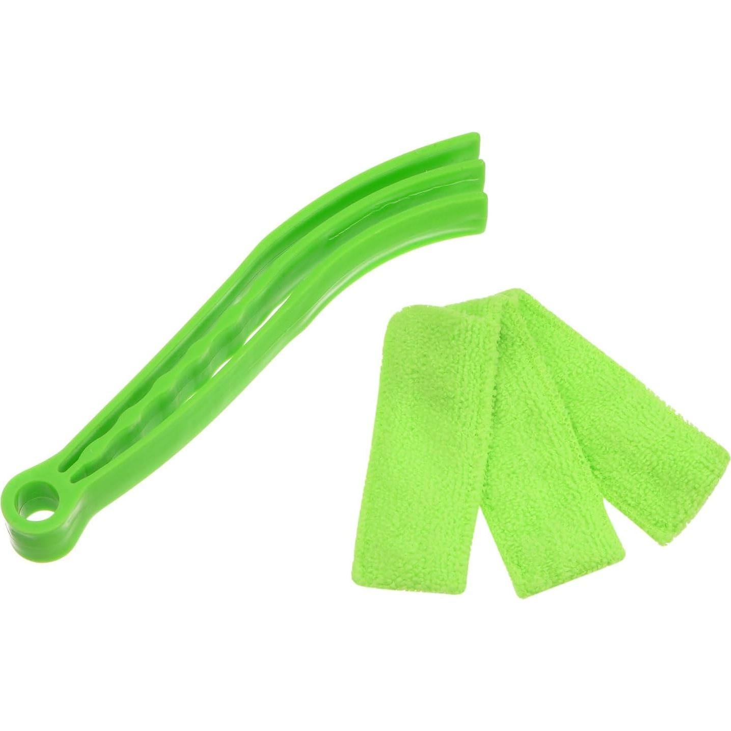 Limpiador de Persianas PATIKIL Verde 2 Pcs 21cm Eficiente