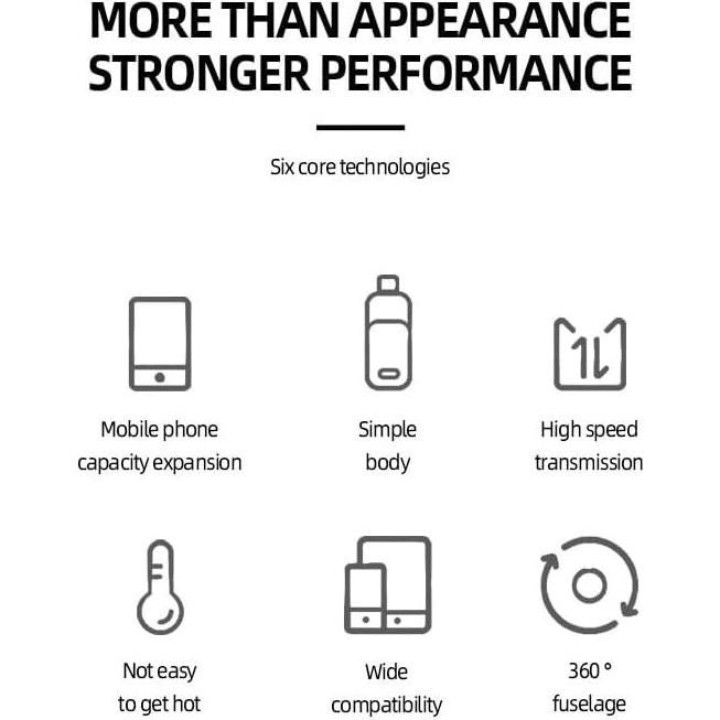 Unidad USB OTG 128GB SD Space Dazzle Tipo C/A/iPhone