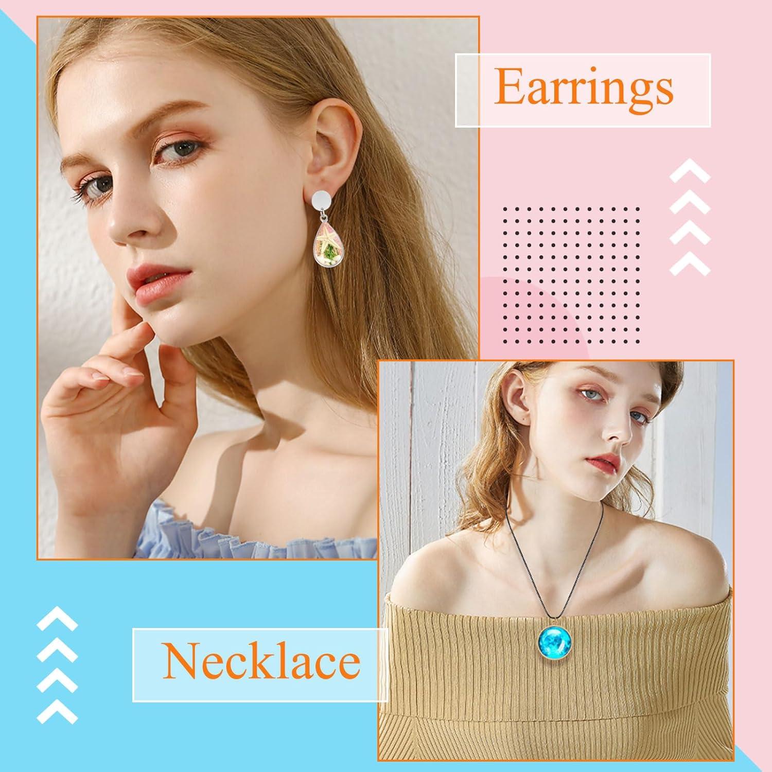 40 Colgantes Abiertos Oubaka para Joyería en 2 Colores y 10 Estilos