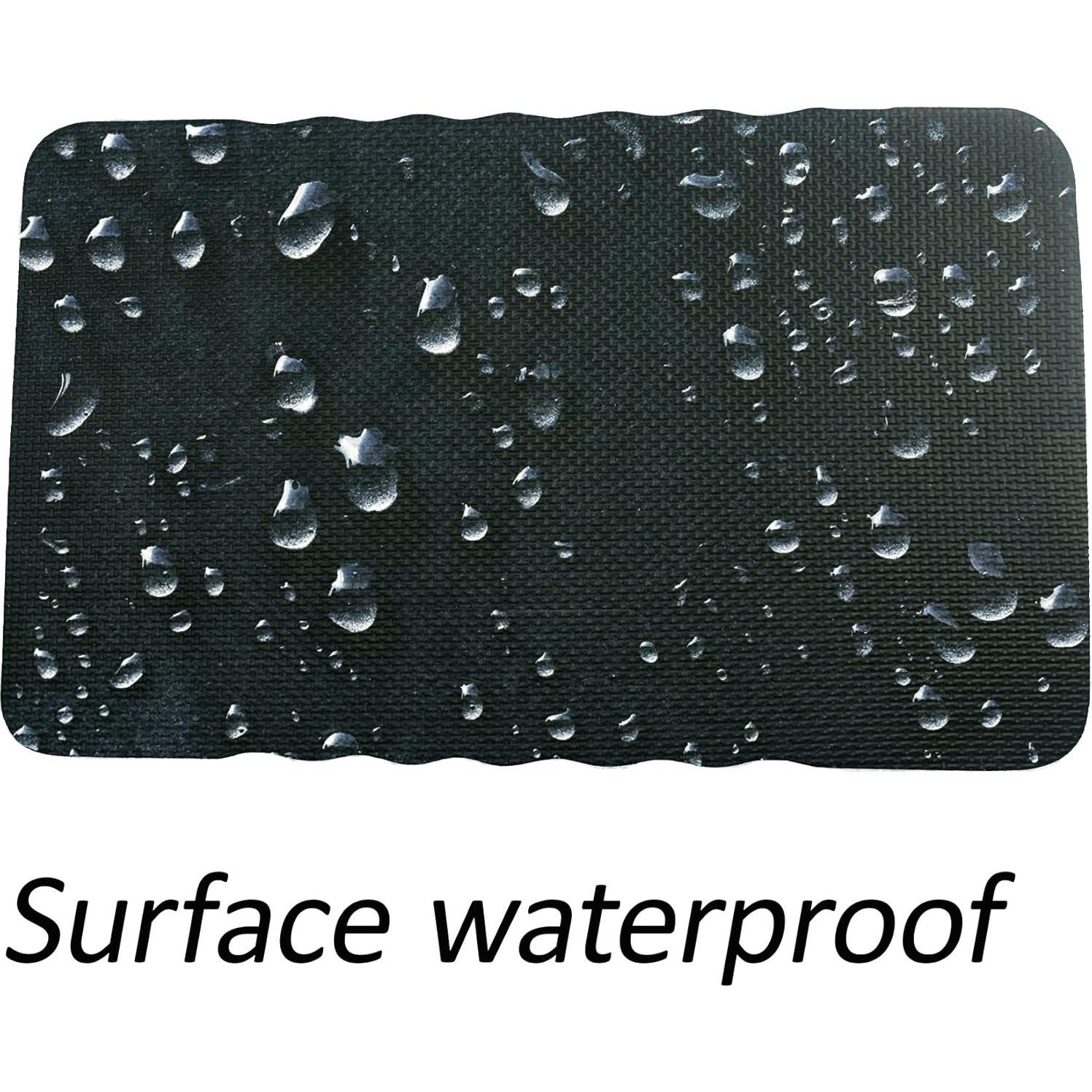 Almohadillas de Rodillas AebDerp 2 Piezas EVA Suave 45x28 cm