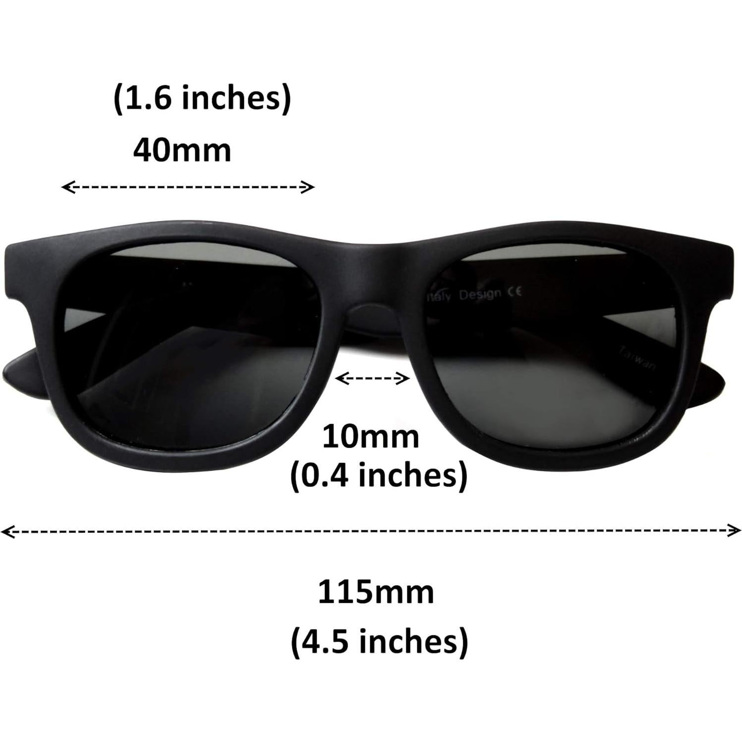 Gafas de Sol Vintage para Bebés y Niños 1-2 Años - Protección UV