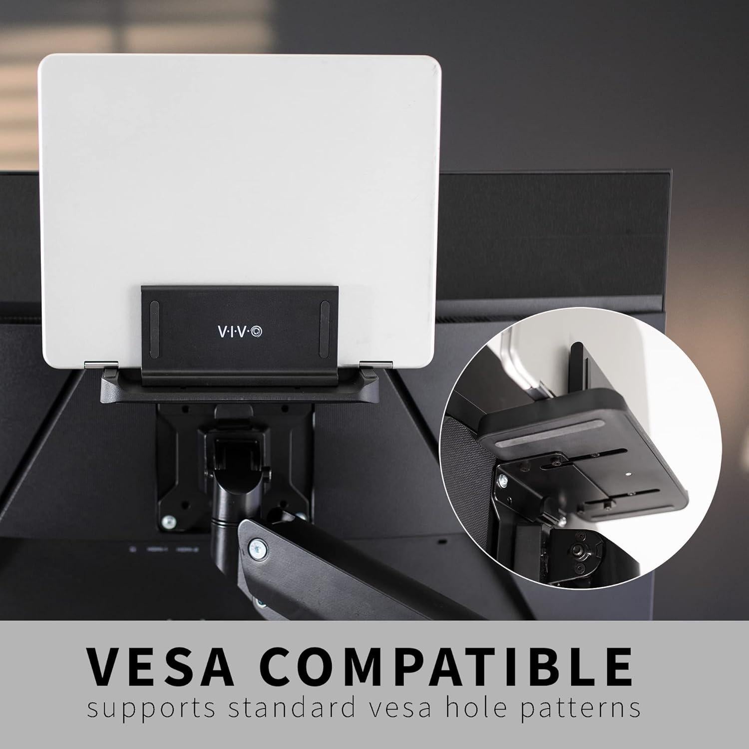 Soporte VIVO para Mini PC Ajustable VESA 2,99 kg Negro
