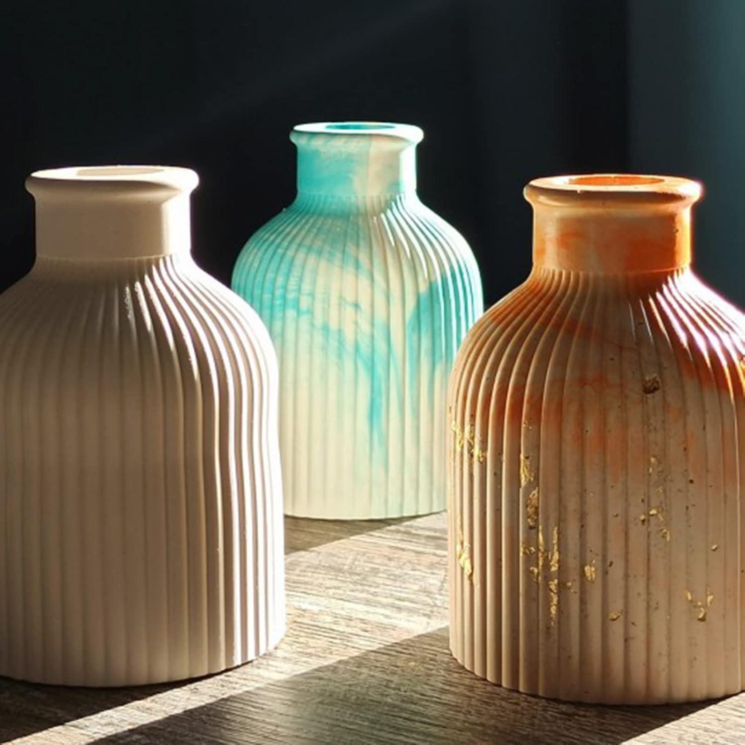 Juego de Moldes de Silicona TOPYS para Velas y Macetas