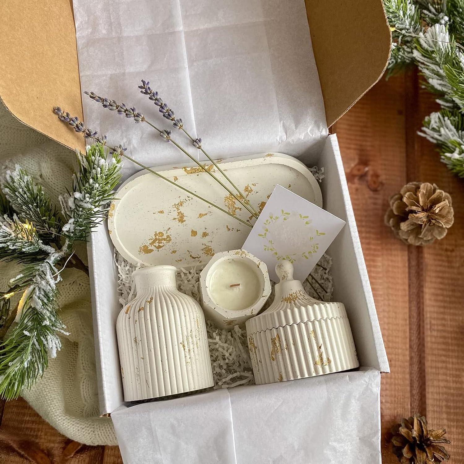 Juego de Moldes de Silicona TOPYS para Velas y Macetas