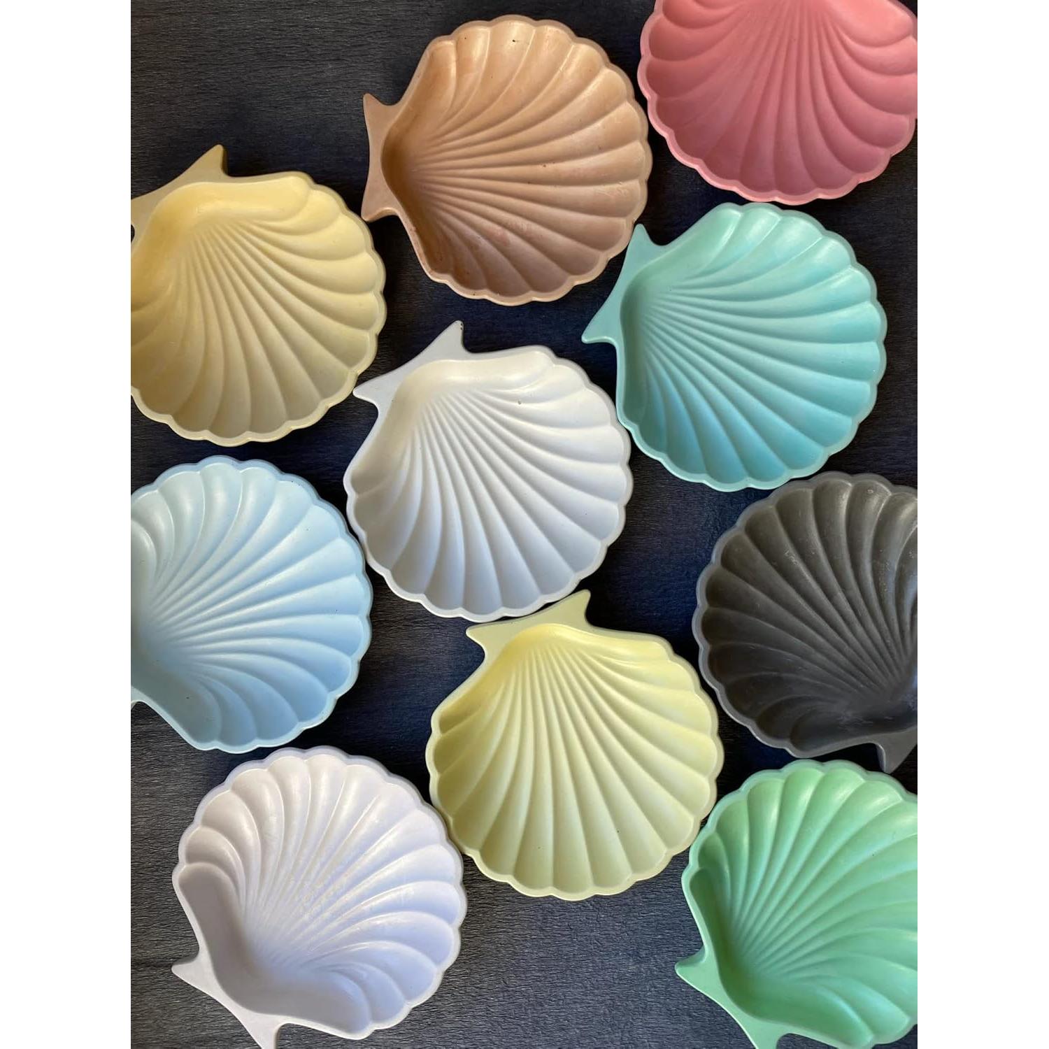 Molde de Silicona para Velas y Joyería TOPYS Concha 11x11 cm