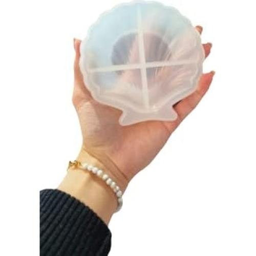 Molde de Silicona para Velas y Joyería TOPYS Concha 11x11 cm