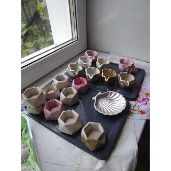 Molde de Silicona para Velas y Joyería TOPYS Concha 11x11 cm